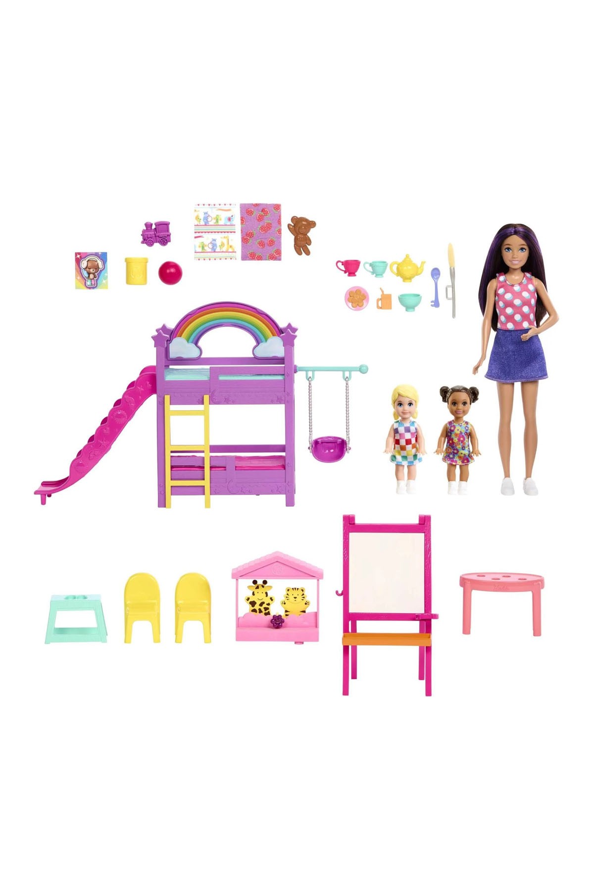 Barbie Skipper Bebek Bakıcılığı Eğlencesi Oyun Seti HND18
