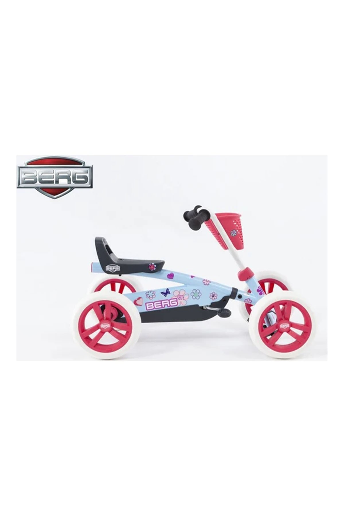 Berg Buzzy Bloom 4 Tekerlekli Pedallı Go Kart 24300200