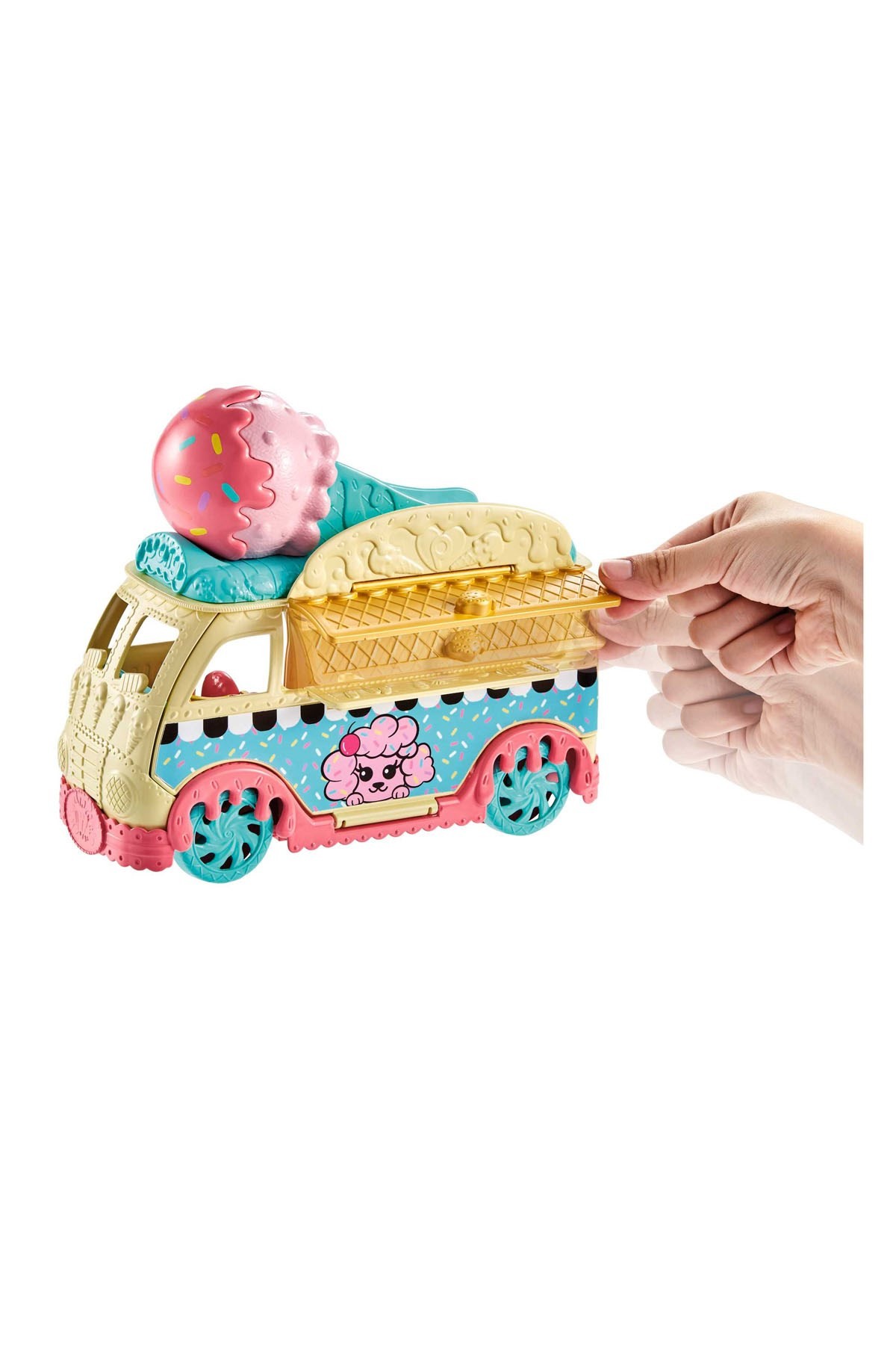 Polly Pocket Minik Lezzetler Dondurma Arabası HHX77