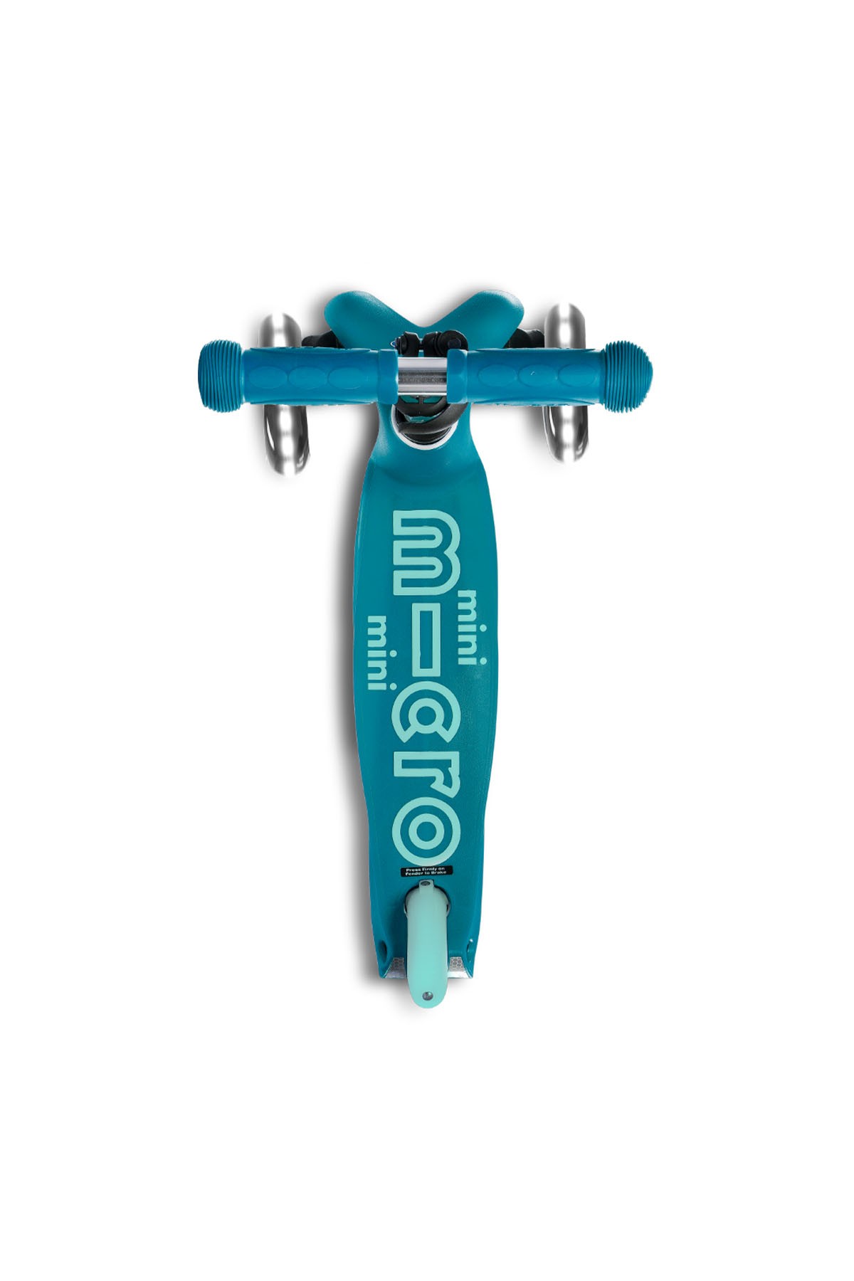 Micro Mini Deluxe LED 3 Tekerlekli Scooter Aqua