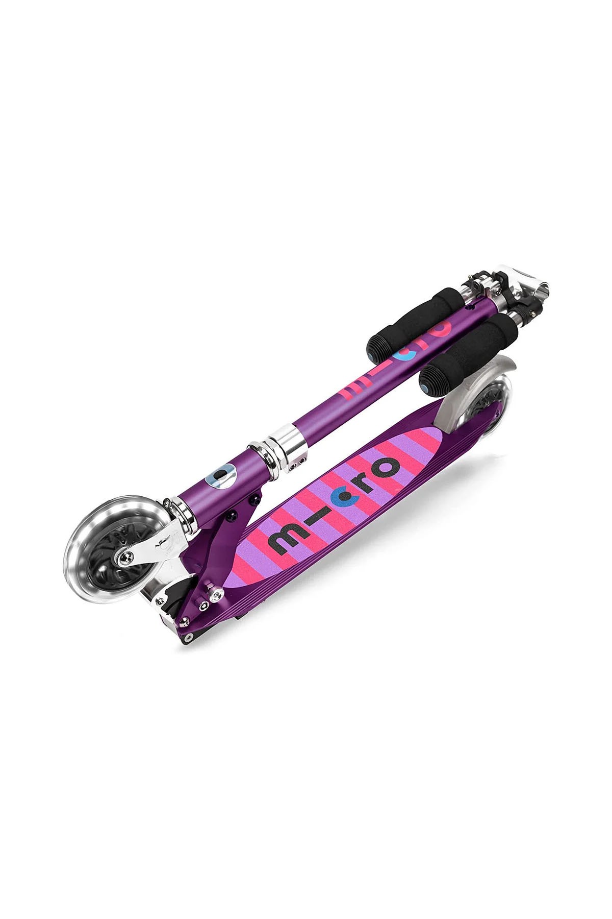 Micro Sprite LED Purple 2 Tekerlekli Scooter Stripe