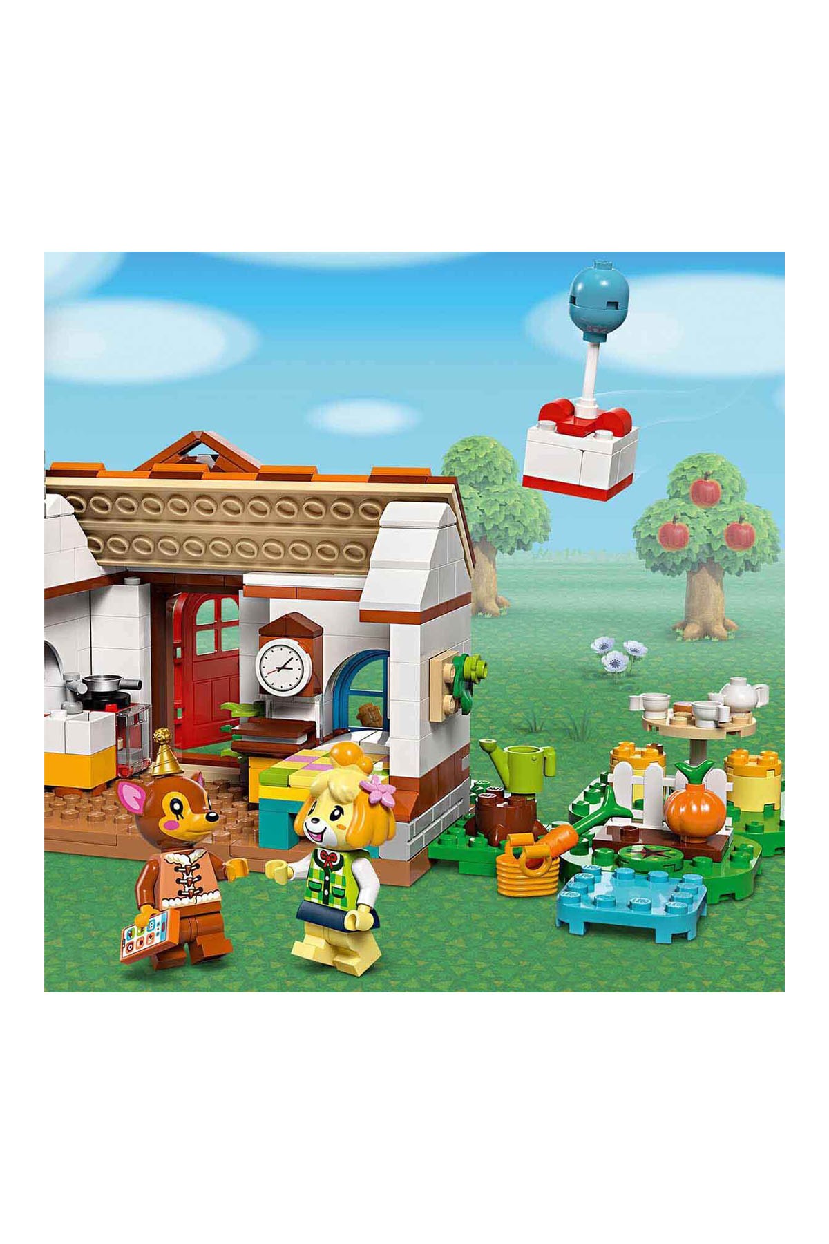 Lego Animal Crossing Isabelle Ev Ziyaretinde 77049