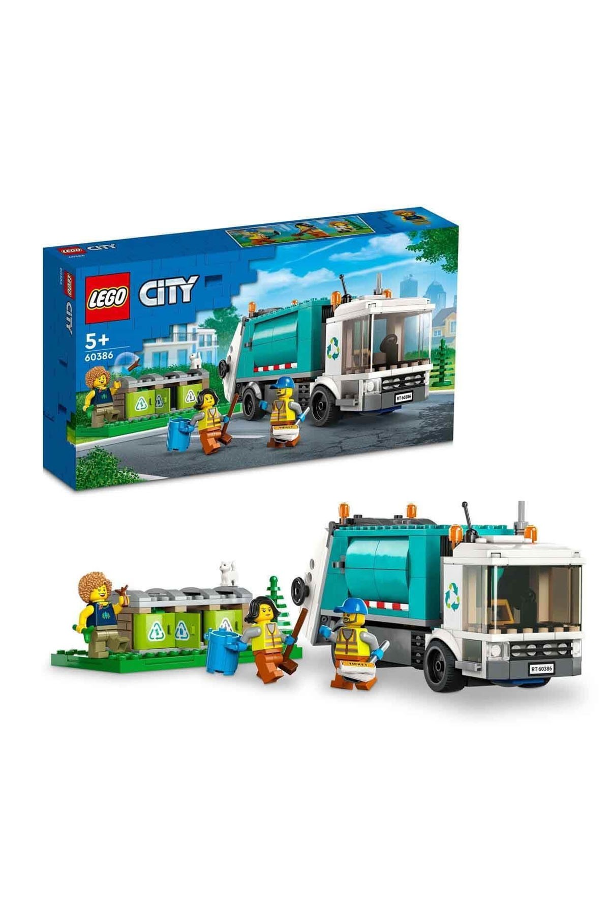 Lego City Geri Dönüşüm Kamyonu 60386