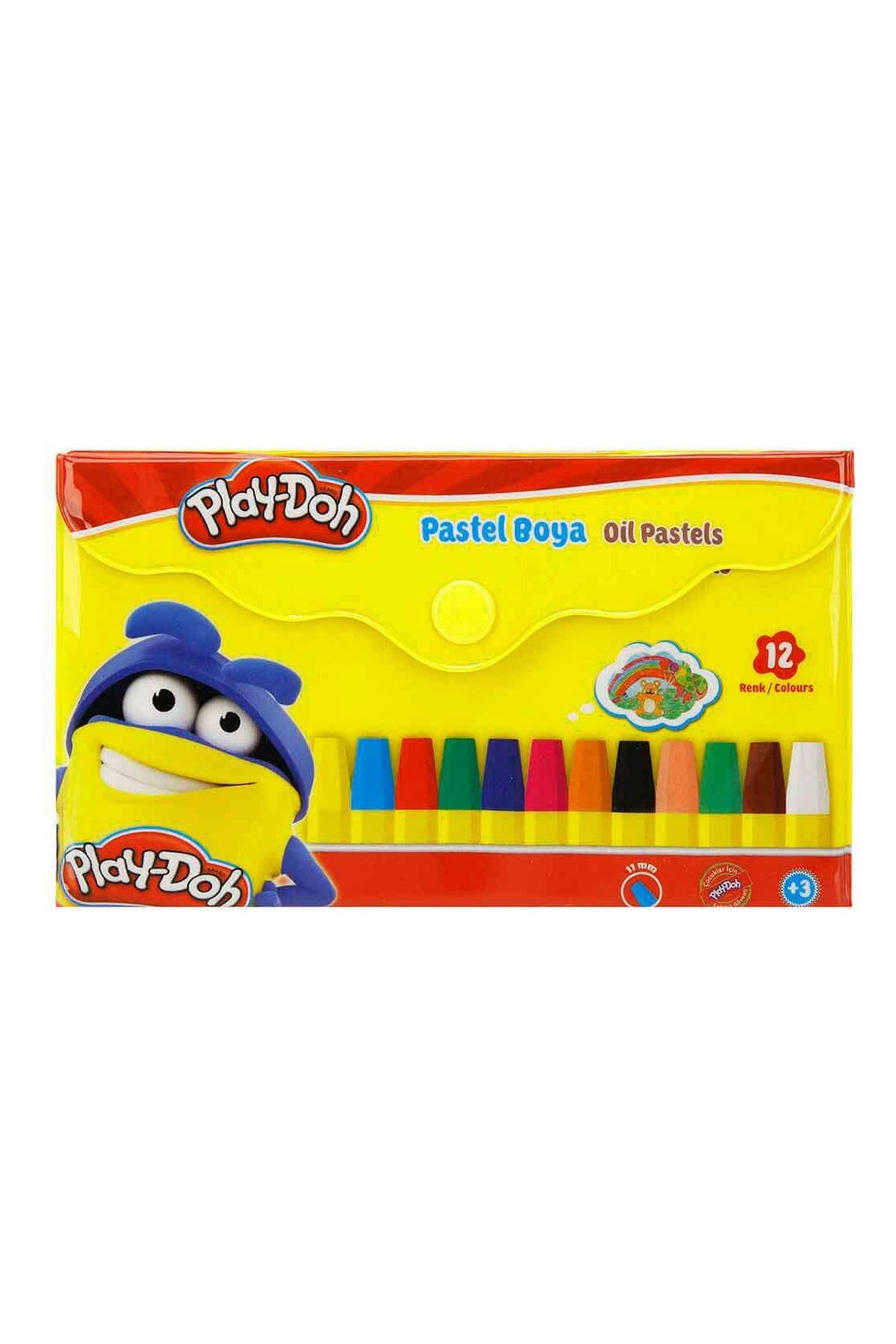 Play-Doh Çantalı Pastel Boya 12 Renk