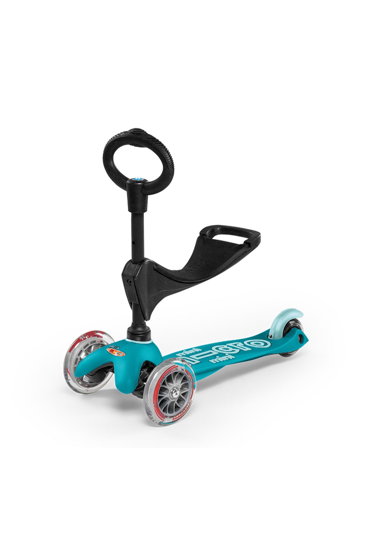 Mini Micro 3in1 Deluxe 3 Tekerlekli Scooter Aqua