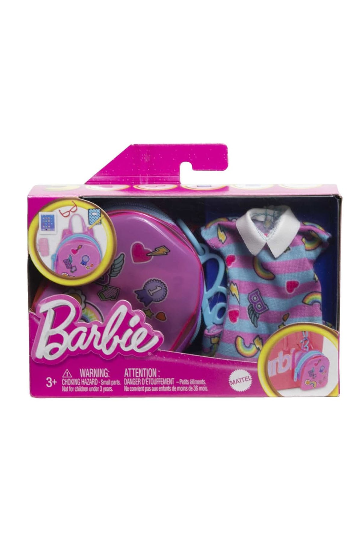 Barbie'nin Mini Çanta Aksesuarları HJT44