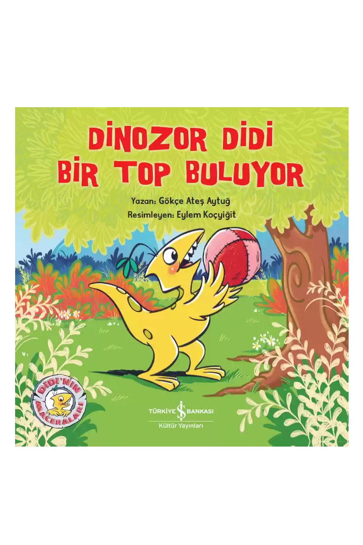 Türkiye İş Bankası Kültür Yayınları Dinozor Didi Bir Top Buluyor