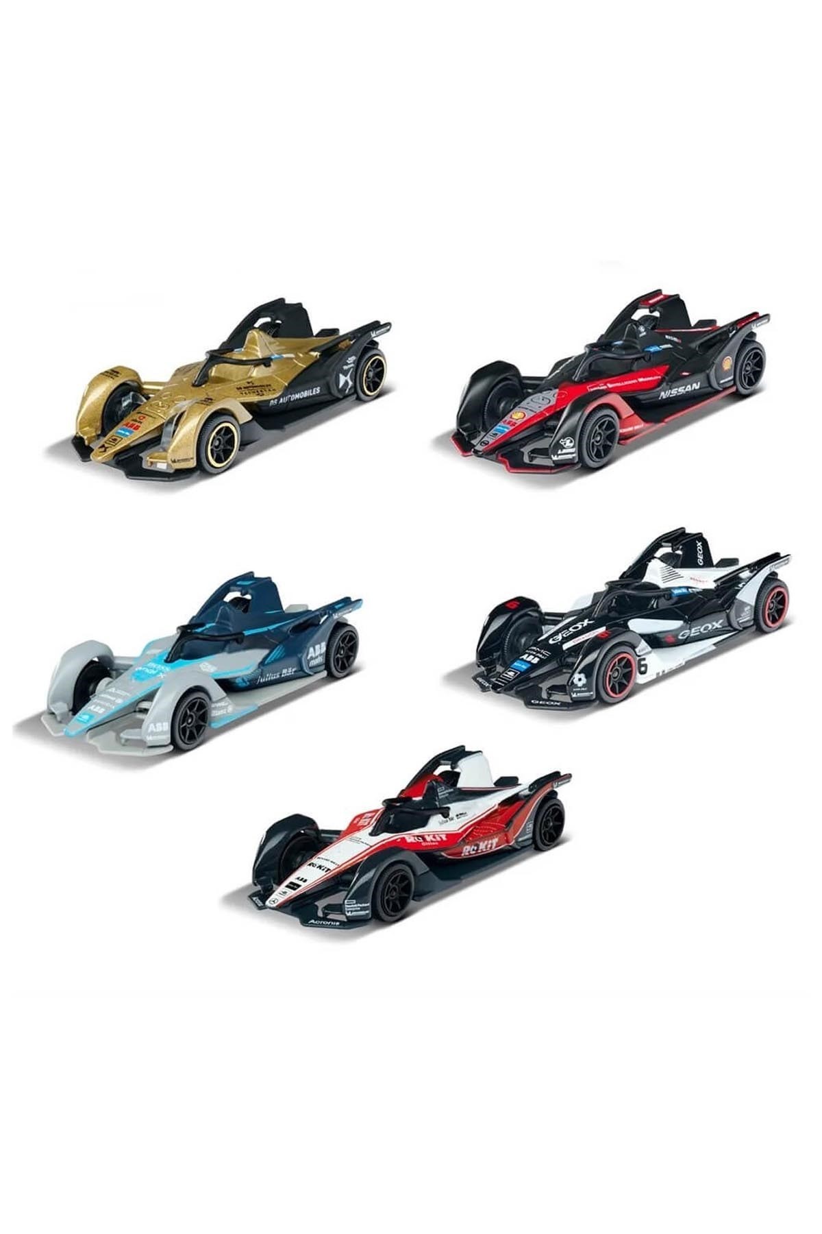 Majorette Simba Formula-E Gen 2 Cars 5 Pieces Giftpack Araba