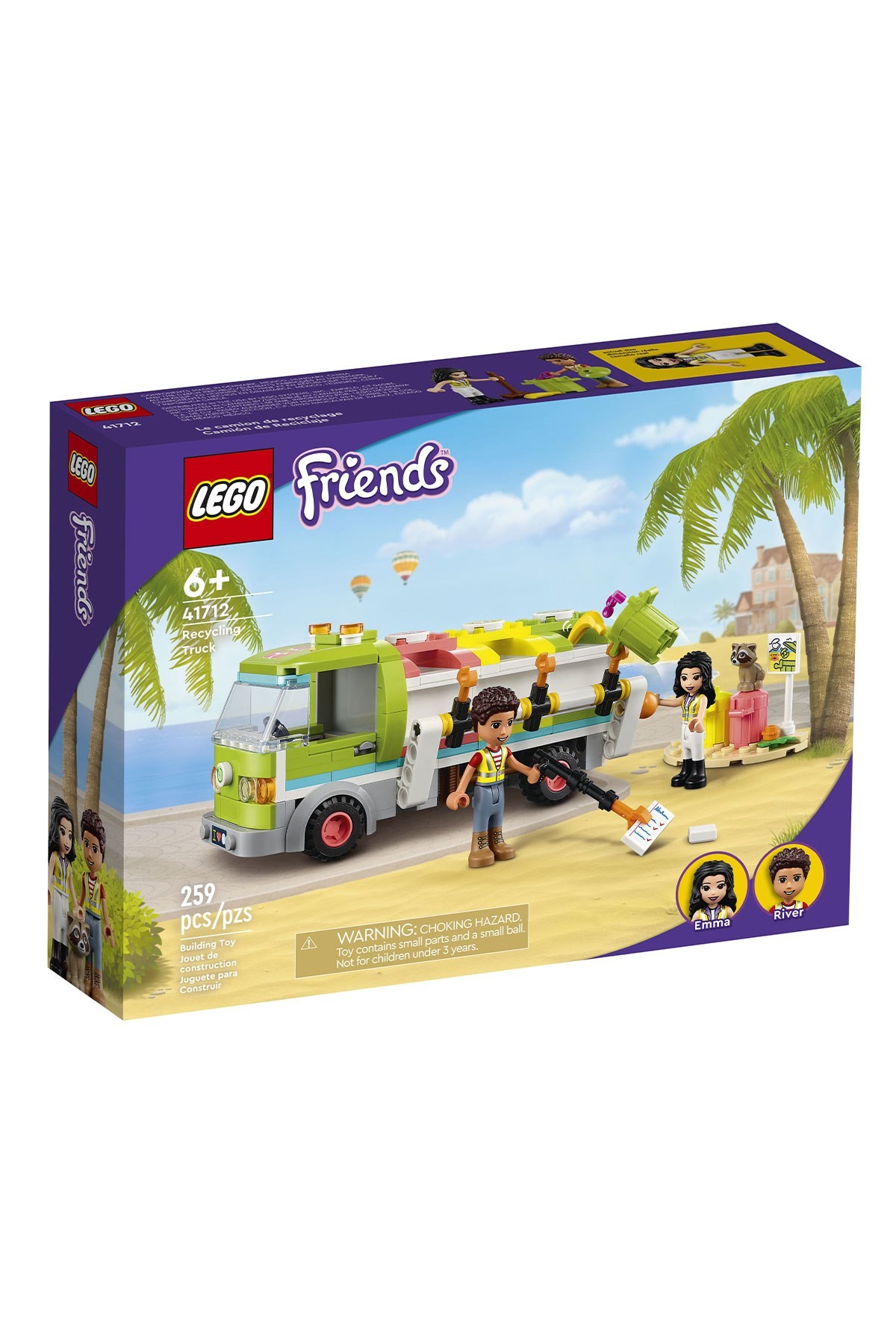 Lego Friends Geri Dönüşüm Kamyonu 41712