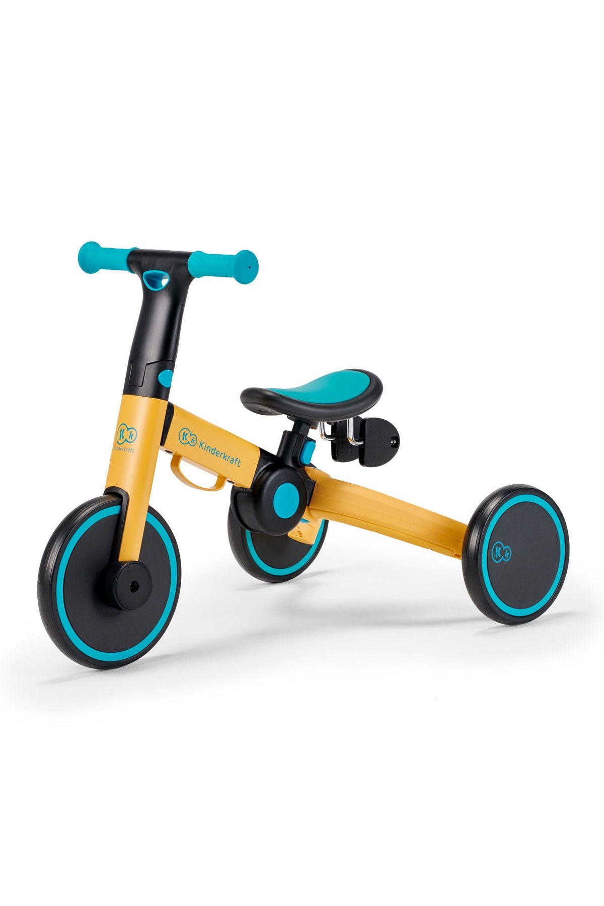 Kinderkraft 4TRIKE Üç Tekerlekli Bisiklet Primrose Yellow