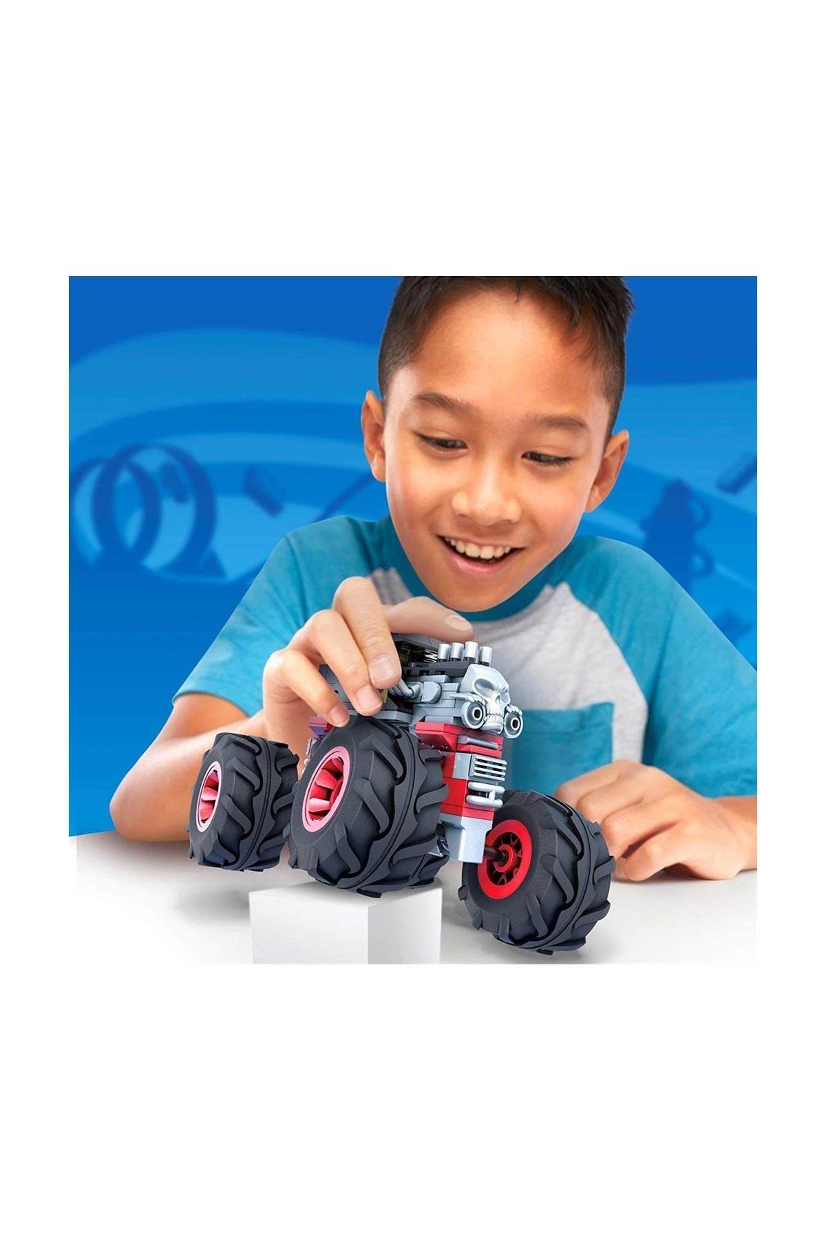 Hot Wheels Mega Monster Trucks Blok Araçlar GVM27