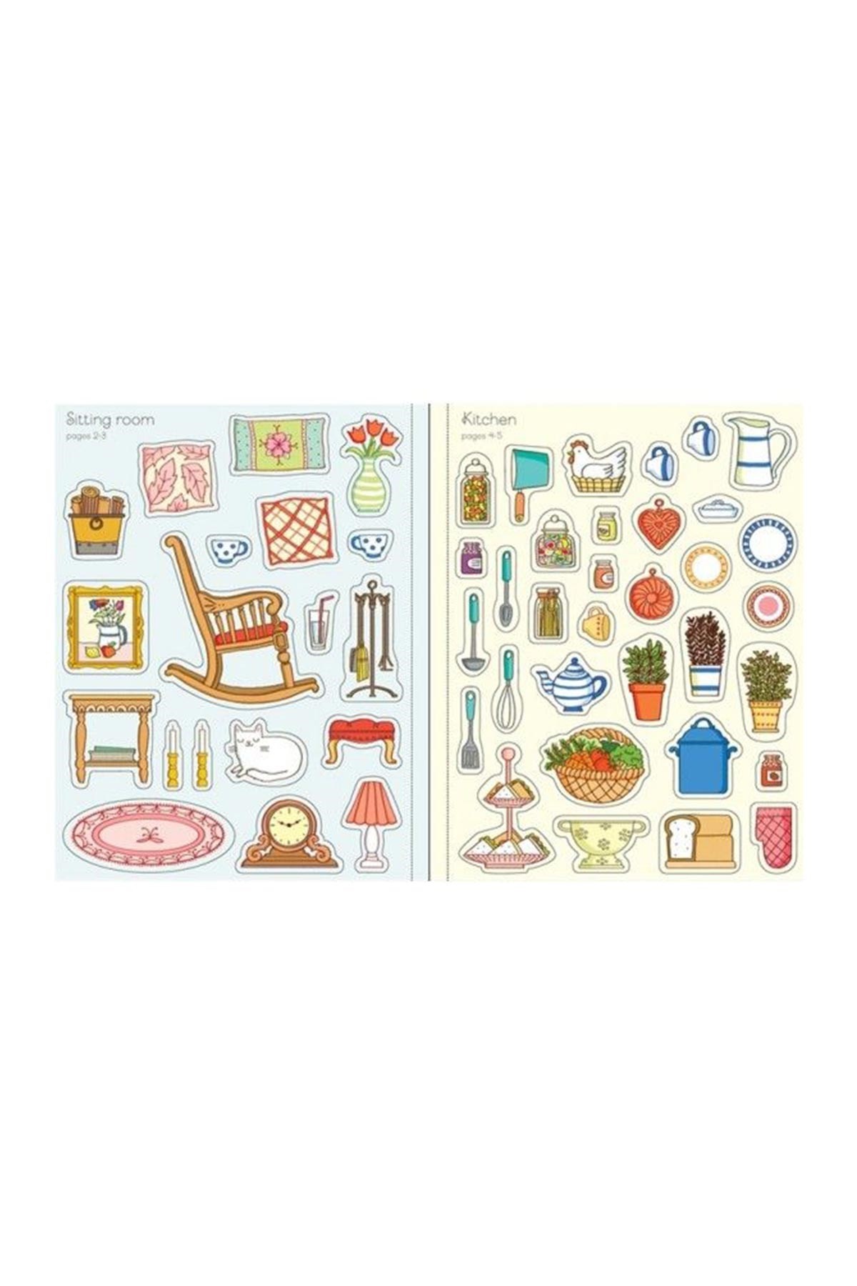 The Usborne First Sticker Book Doll's House