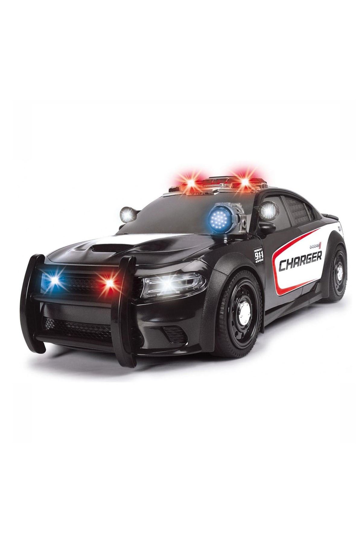 Dickie Işıklı Sesli Dodge Charger Polis Arabası 33 Cm