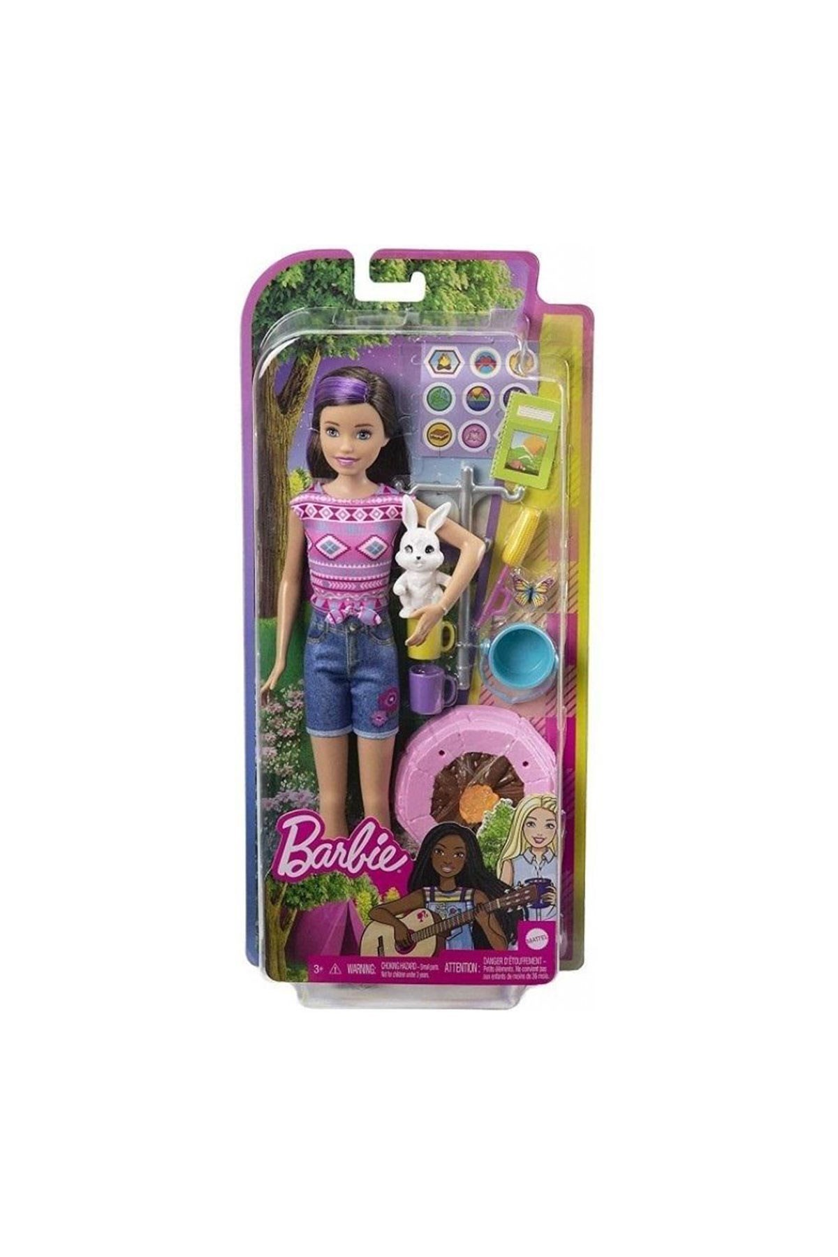 Barbie'nin Kız Kardeşleri Kampa Gidiyor Oyun Seti HDF71