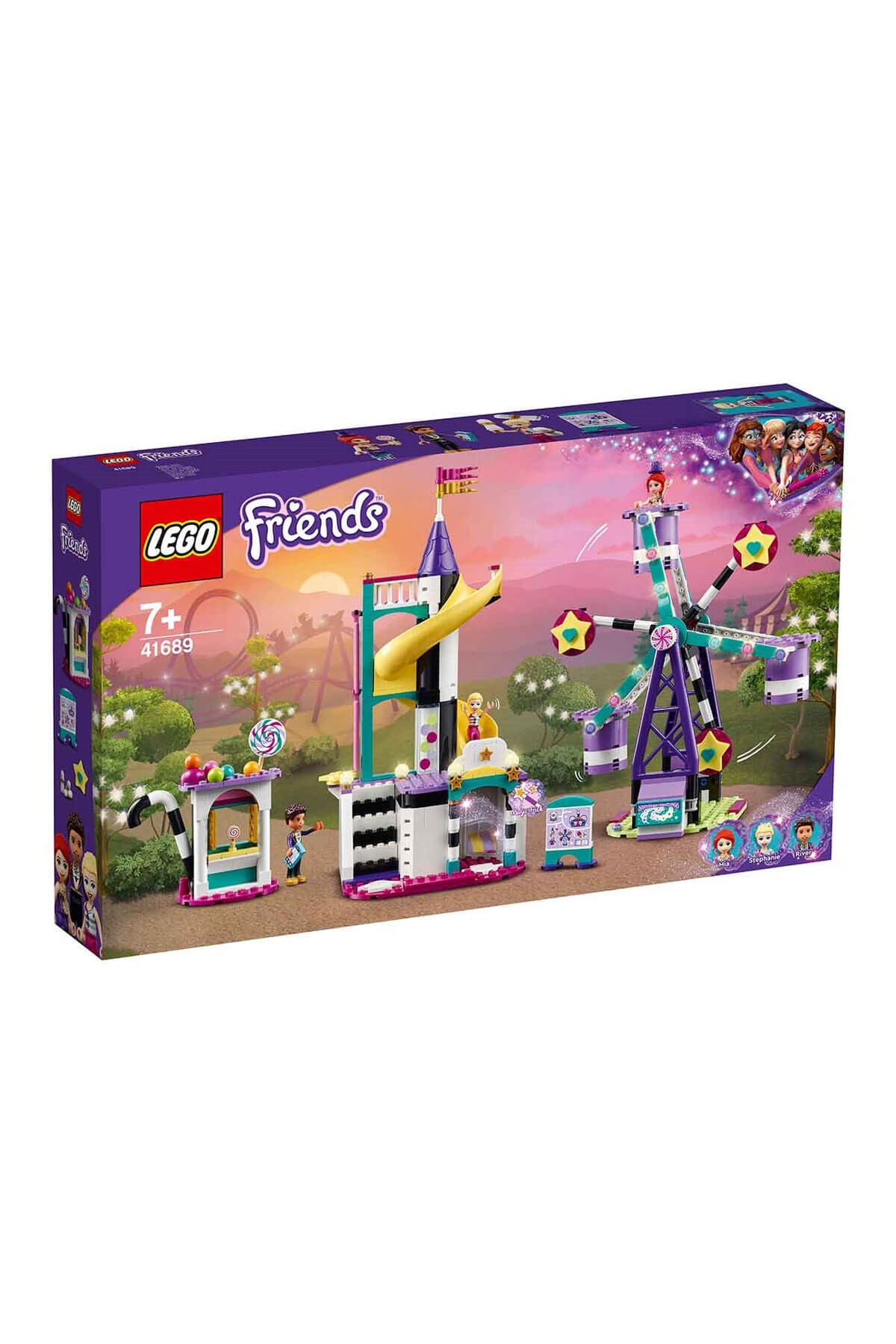 Lego Friends Sihirli Dönme Dolap ve Kaydırak 41689
