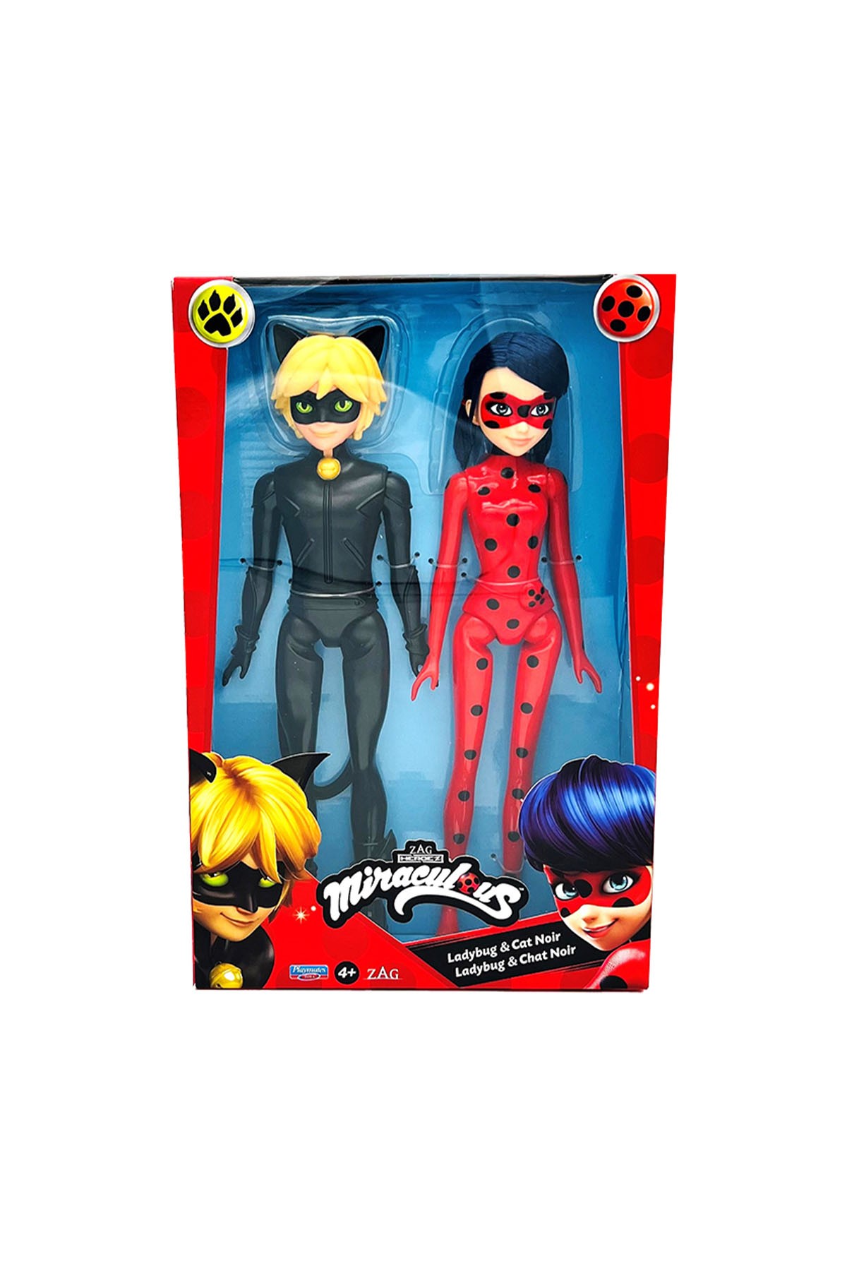 Miraculous Mlb 26 Cm Ladybug Ve Cat Noır 50275