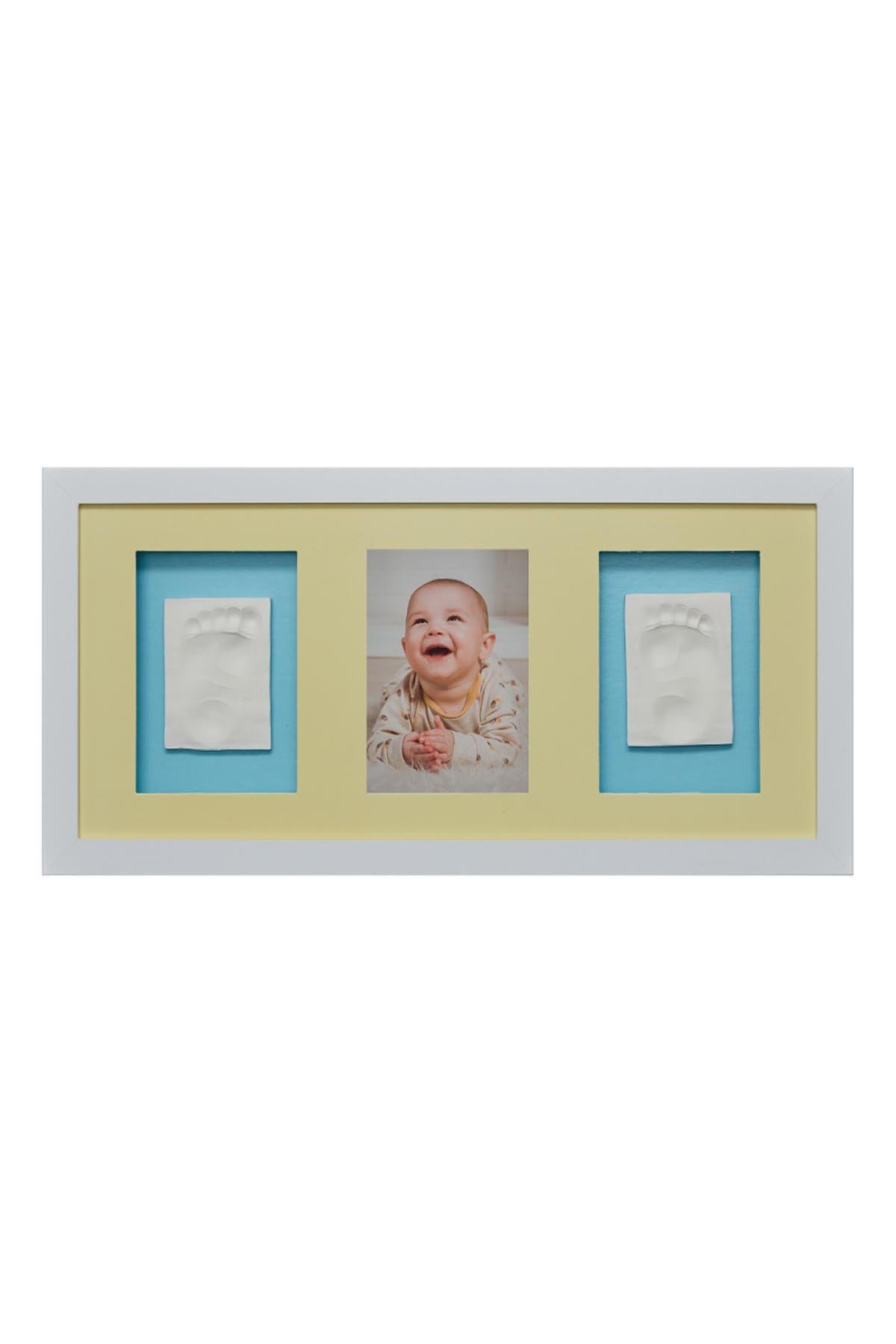Baby Memory Prints Üçlü Çerçeve Frame Beyaz