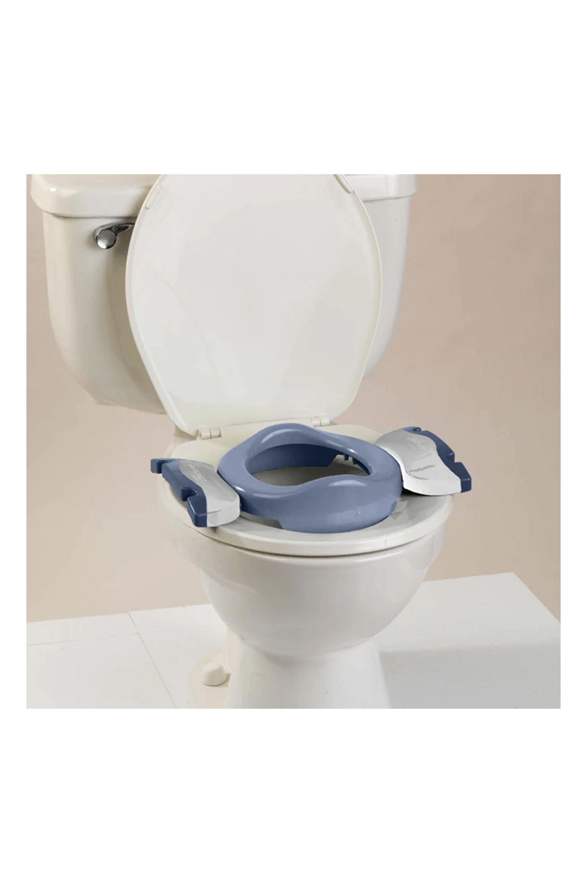 Potette Plus Portatif Lazımlık Eğitici Oturak Tuvalet Adaptörü Mavi