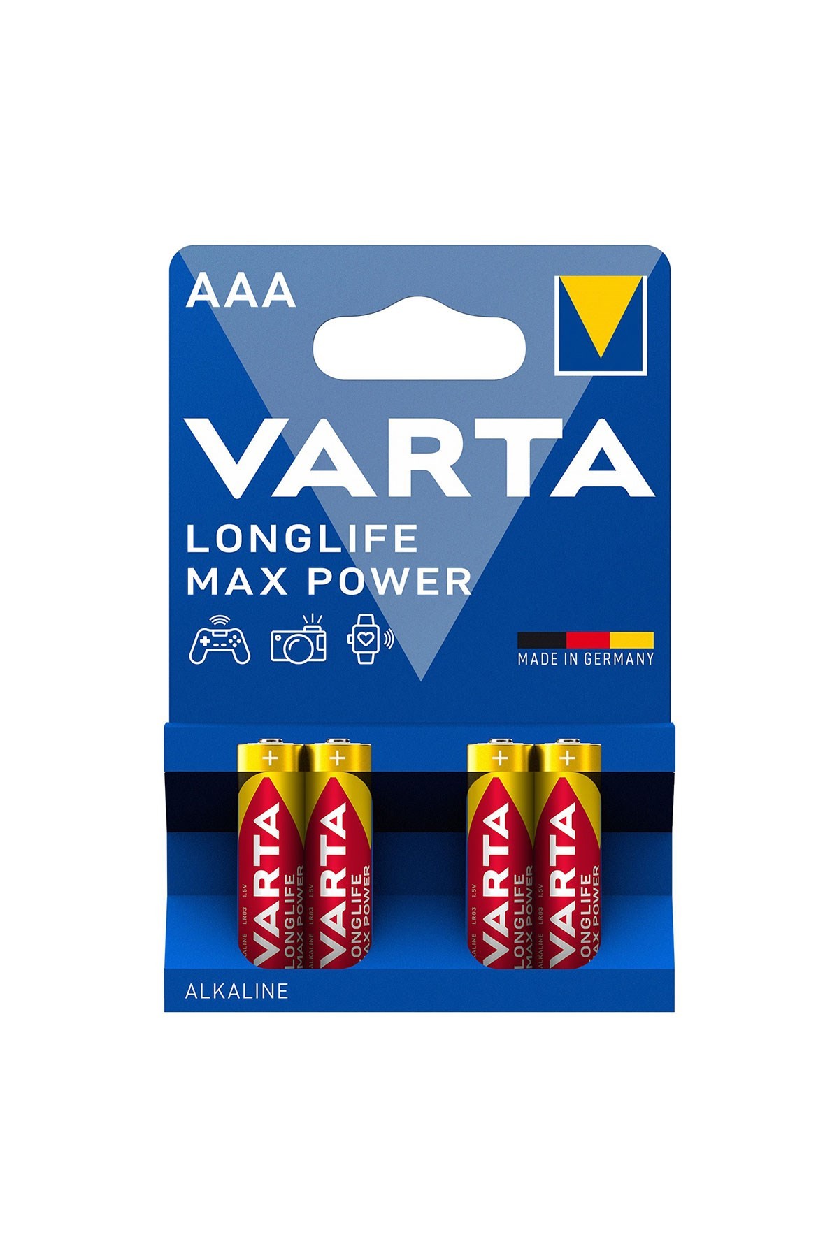Varta Longlife 4'lü Max Power İnce Pil AAA