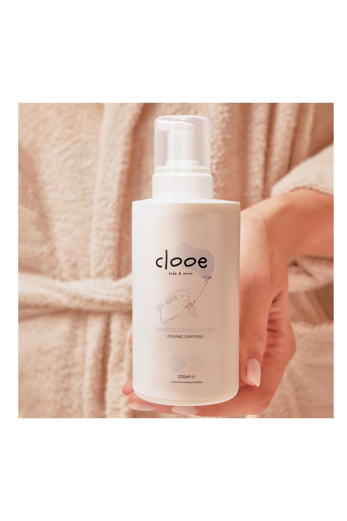 Clooe Organik Sertifikalı El Temizleme Köpüğü