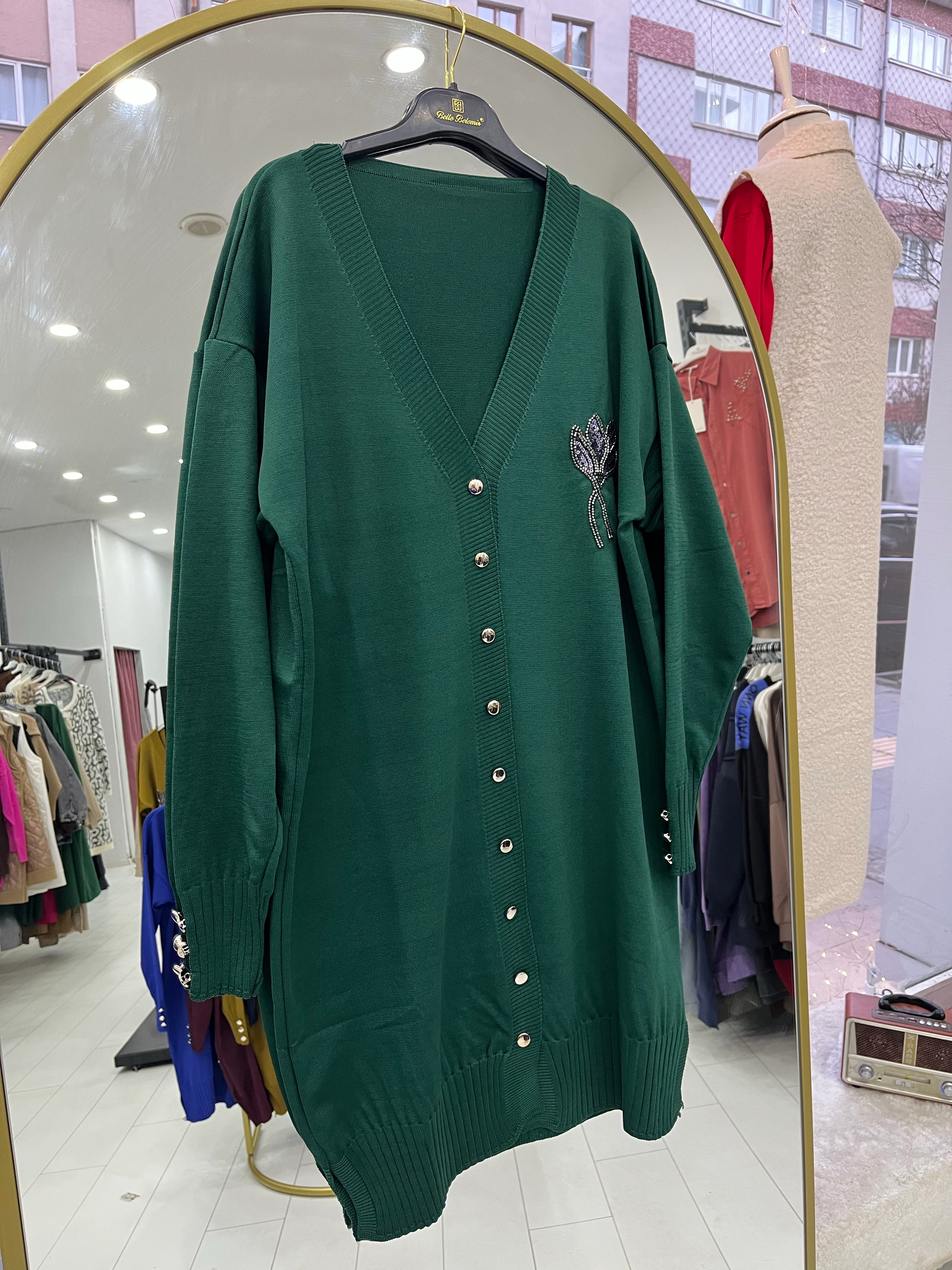 KAMPANYALI MERSERİZE HIRKA