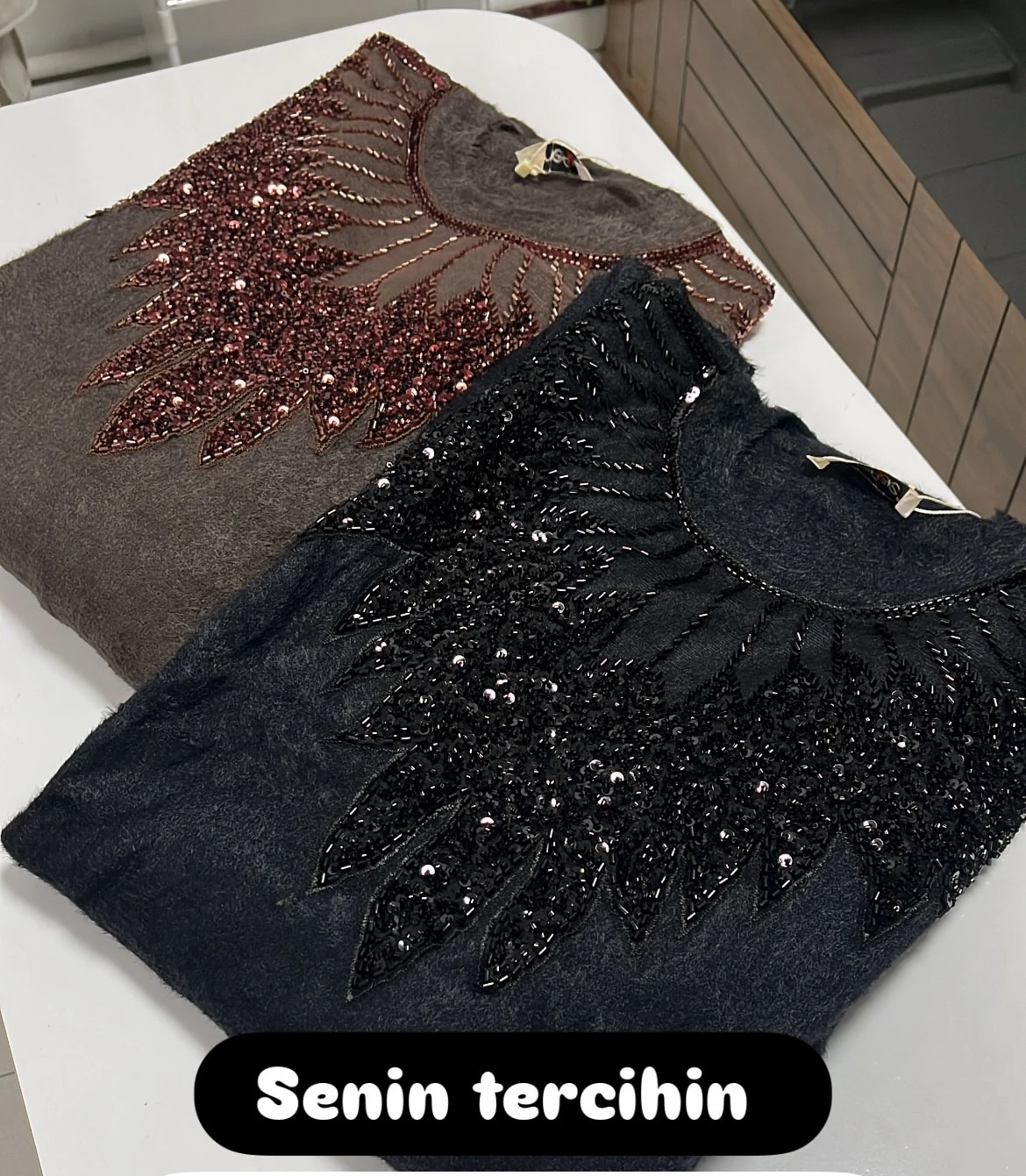 IŞILTILI YUMOŞ TUNİK