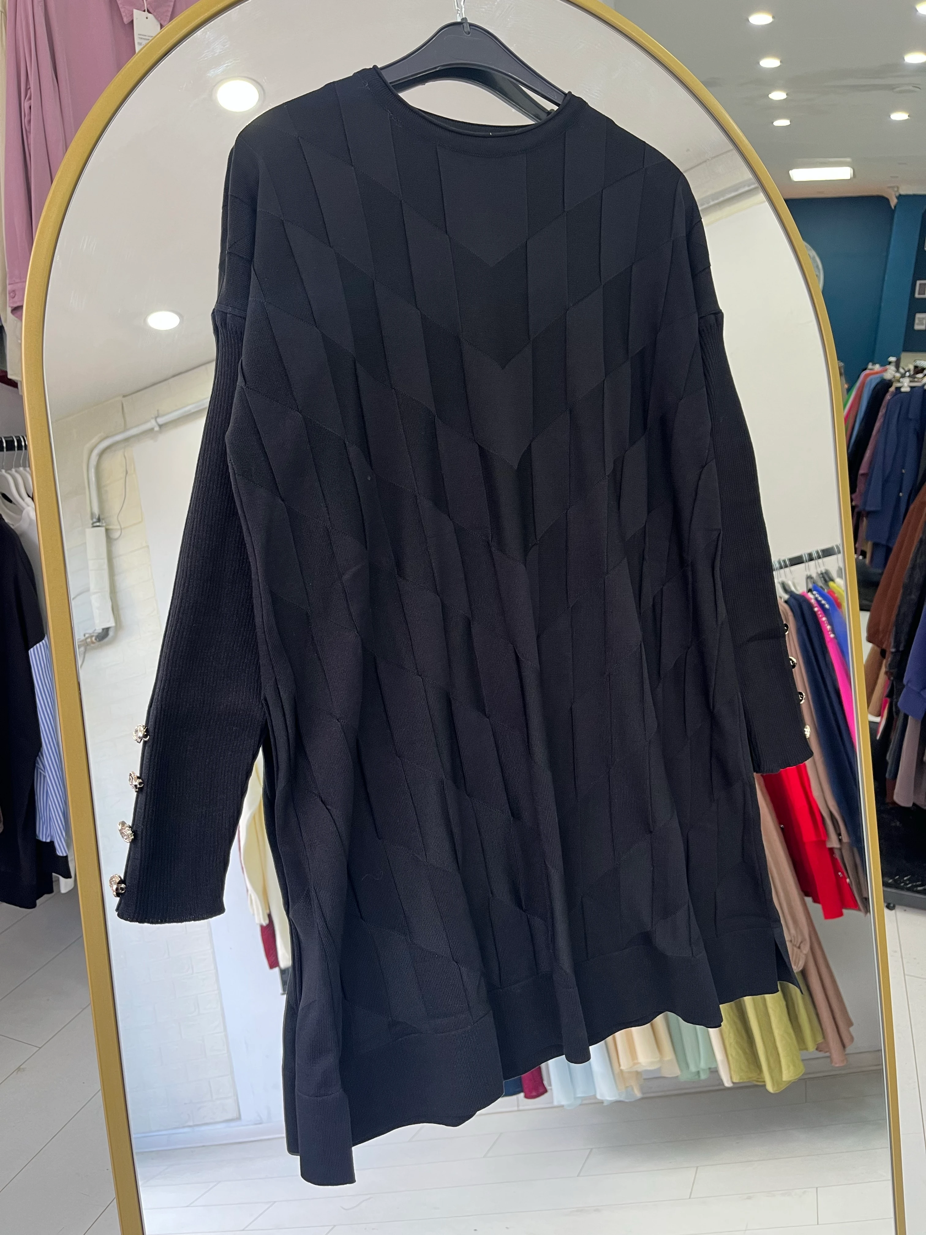 DESENLİ MERSERİZE TUNİK