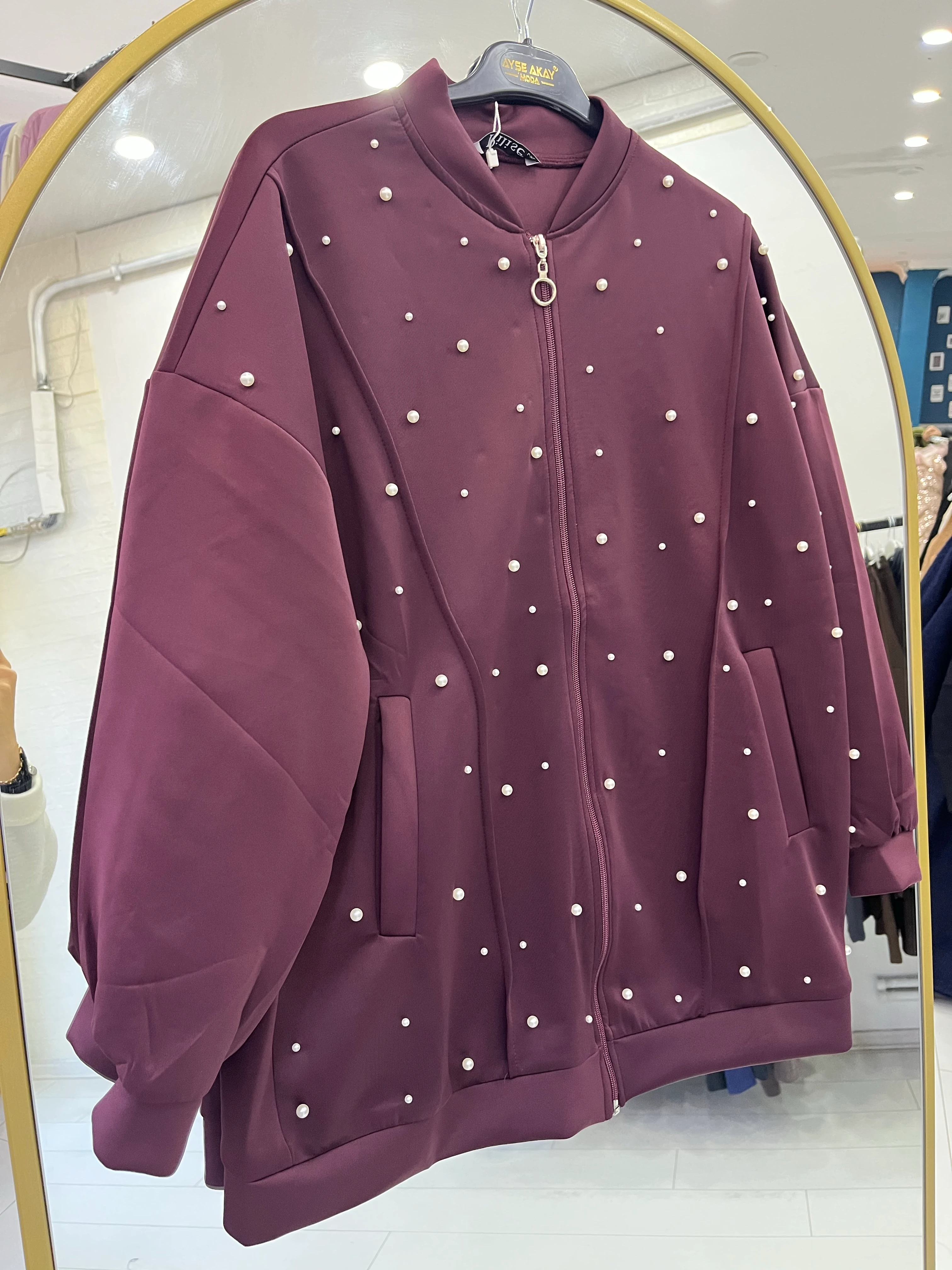 İNCİLİ SCUBA CEKET