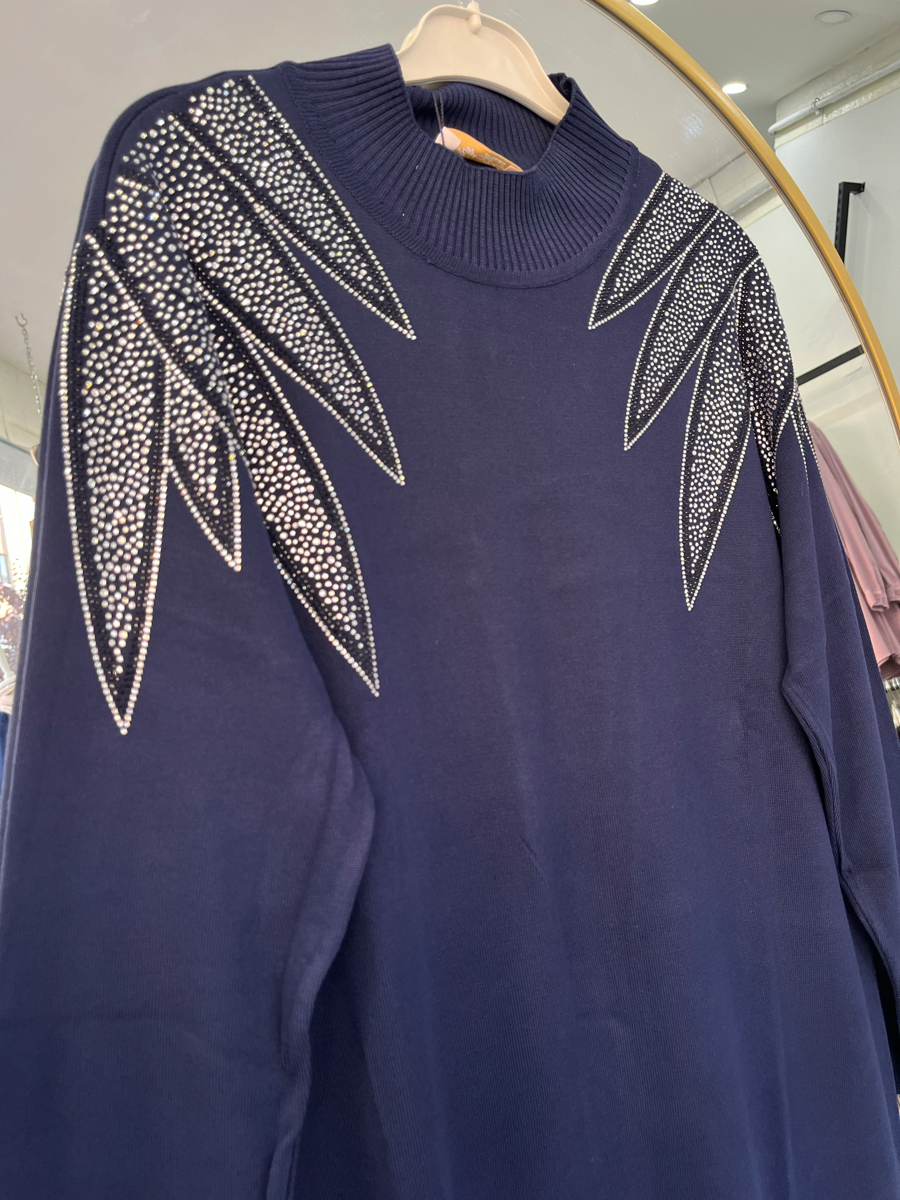 OMUZ DETAYLI AYŞE AKAY ELBİSE