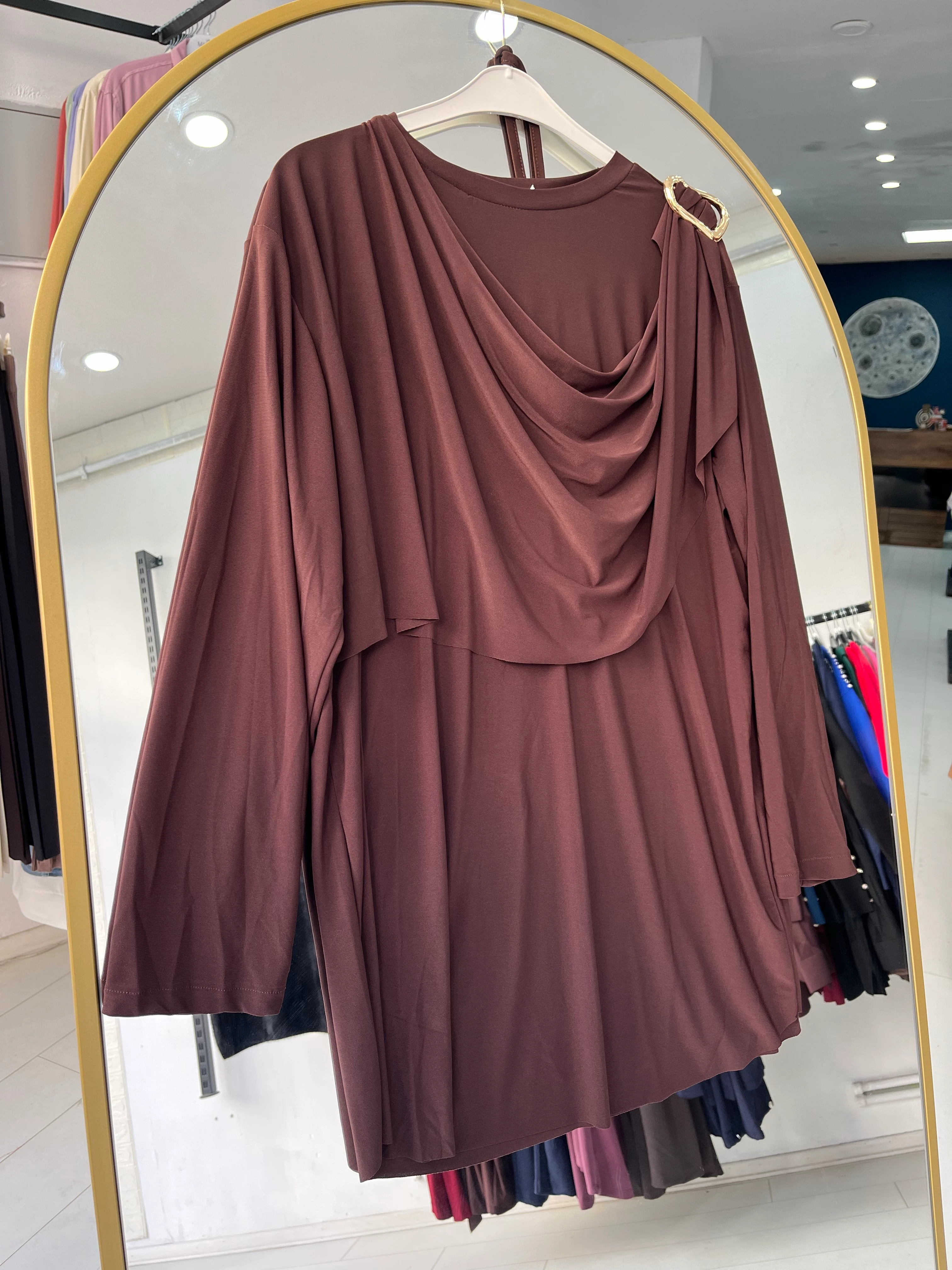 Şal detaylı takım