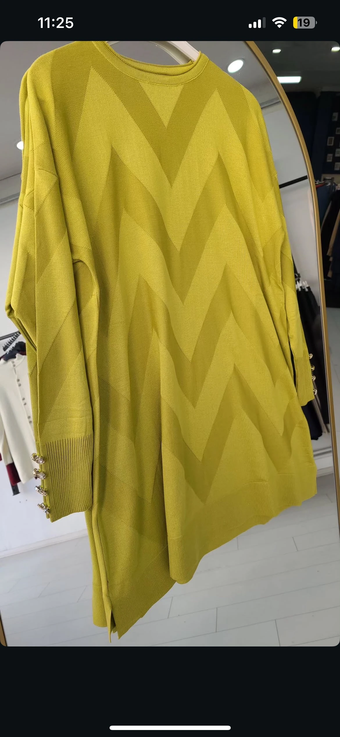 ZİKZAK MODEL MERSERİZE TUNİK