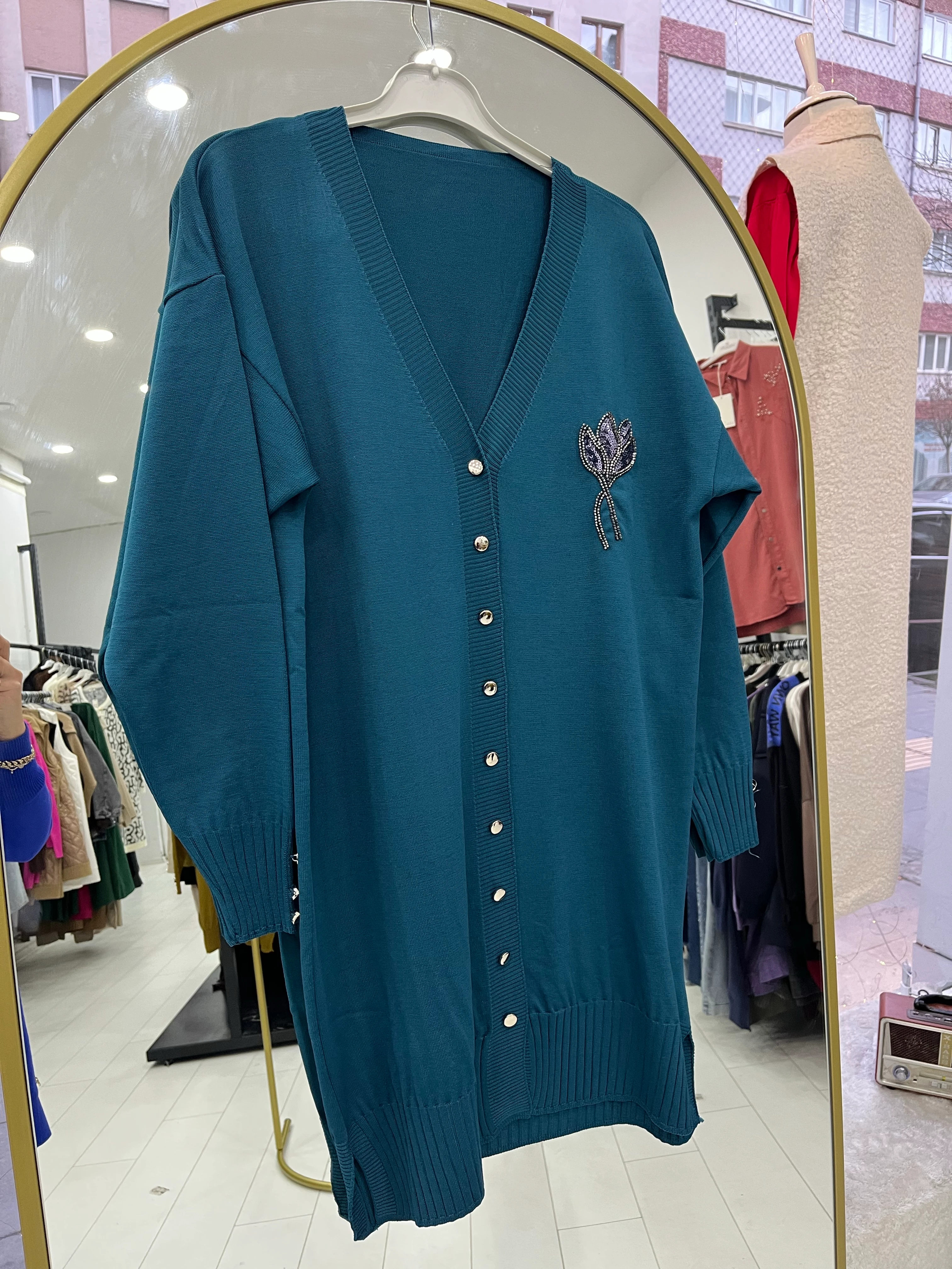 KAMPANYALI MERSERİZE HIRKA