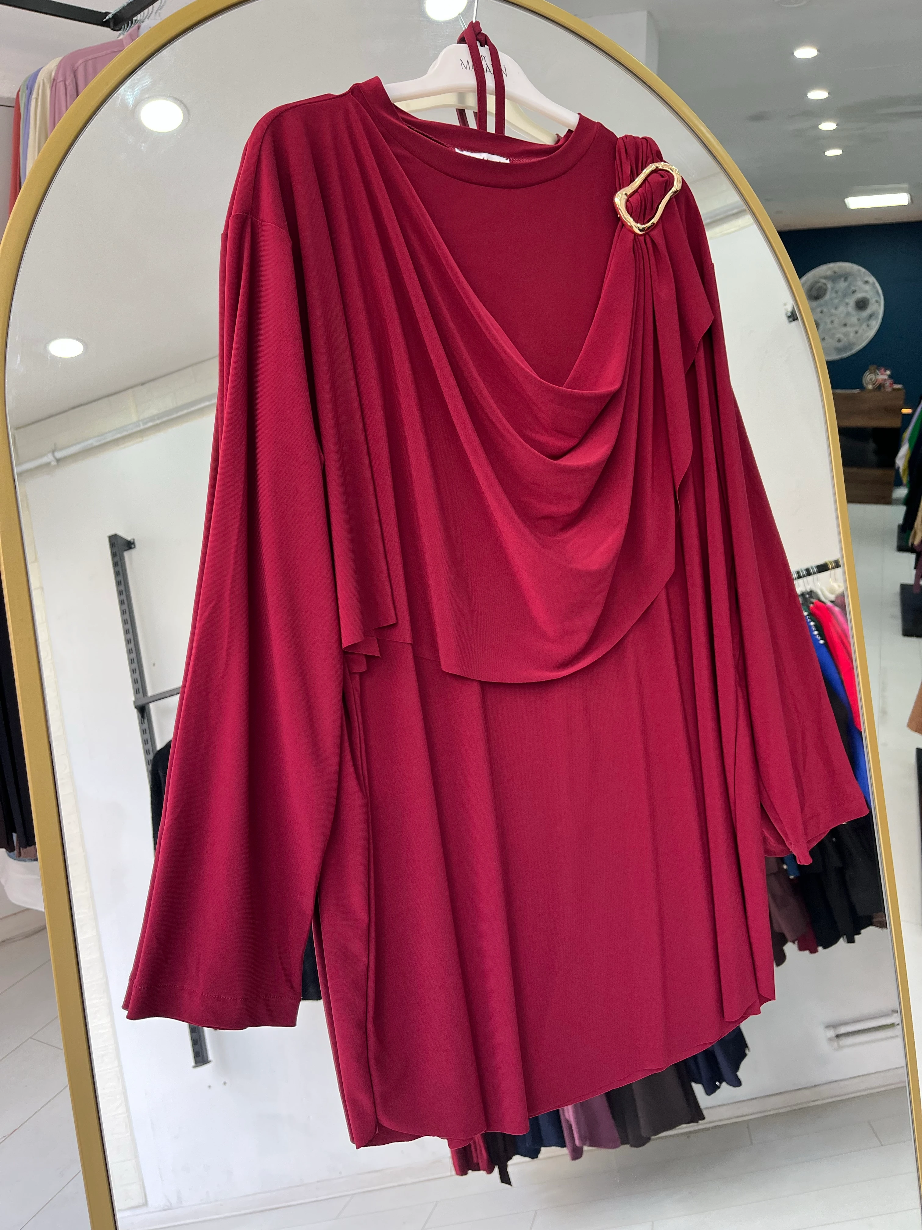 Şal detaylı takım