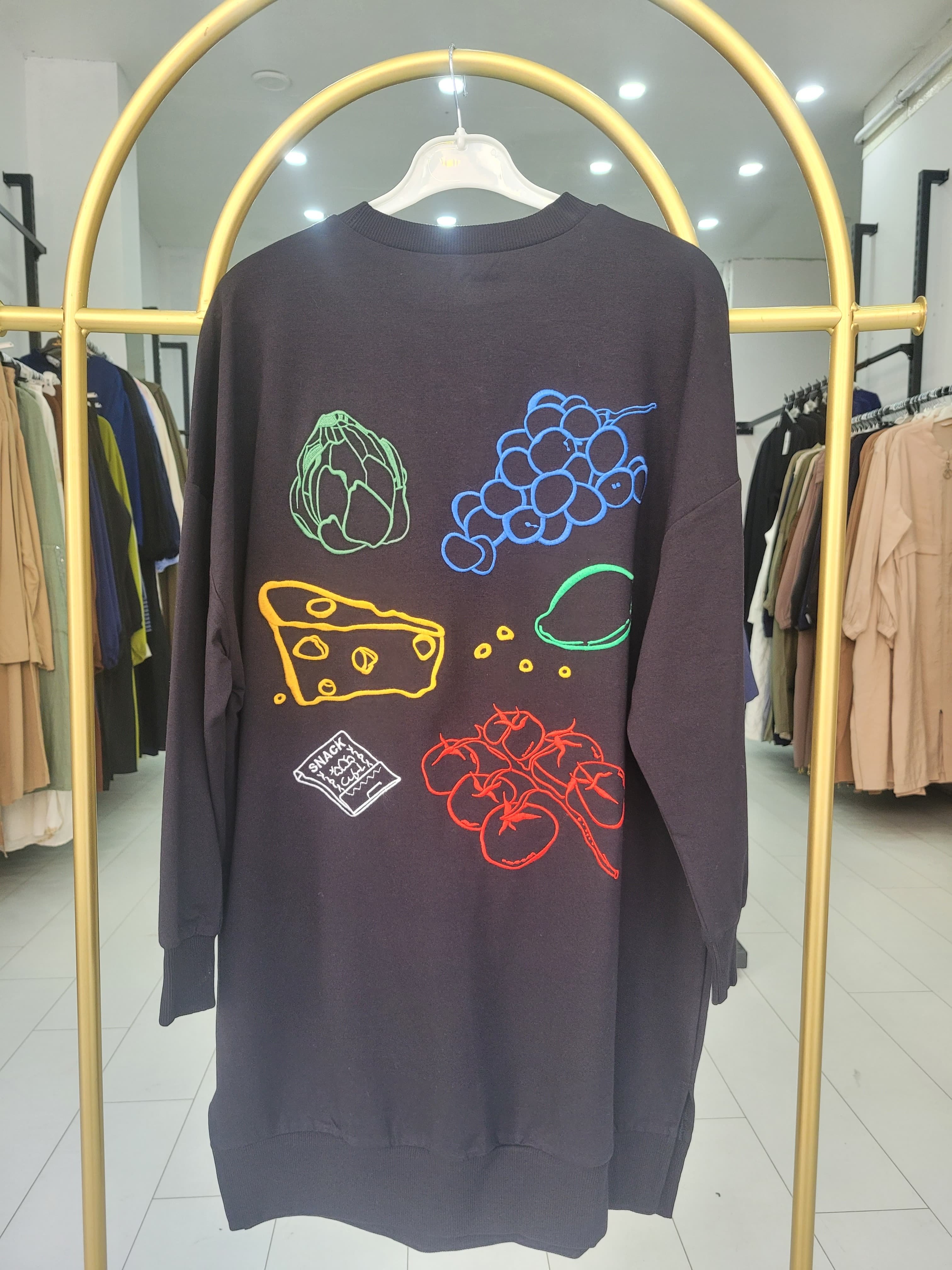 GRAPES SWEAT TUNİK