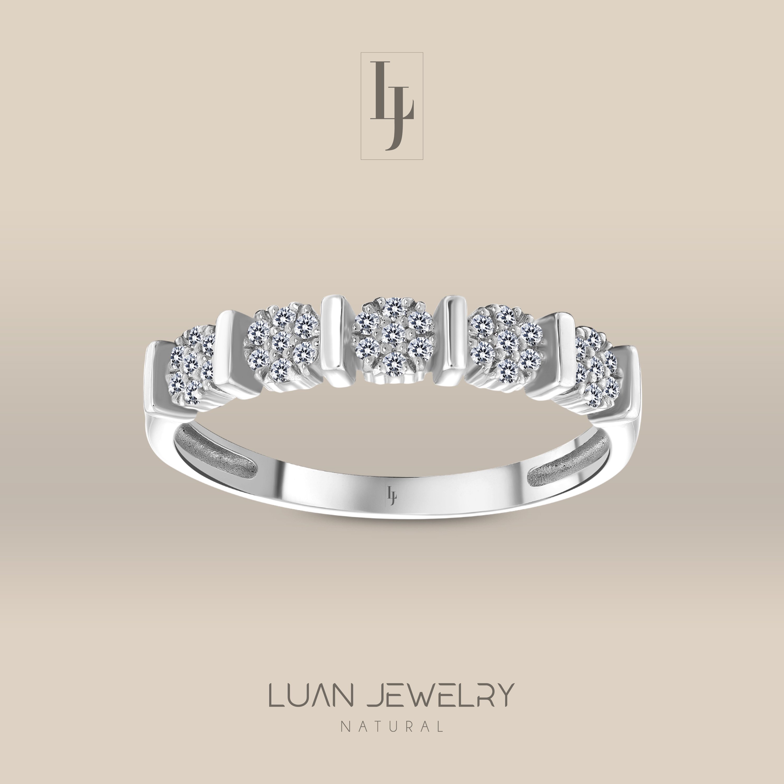  0.18 Ct Diamond Anniversary Ring