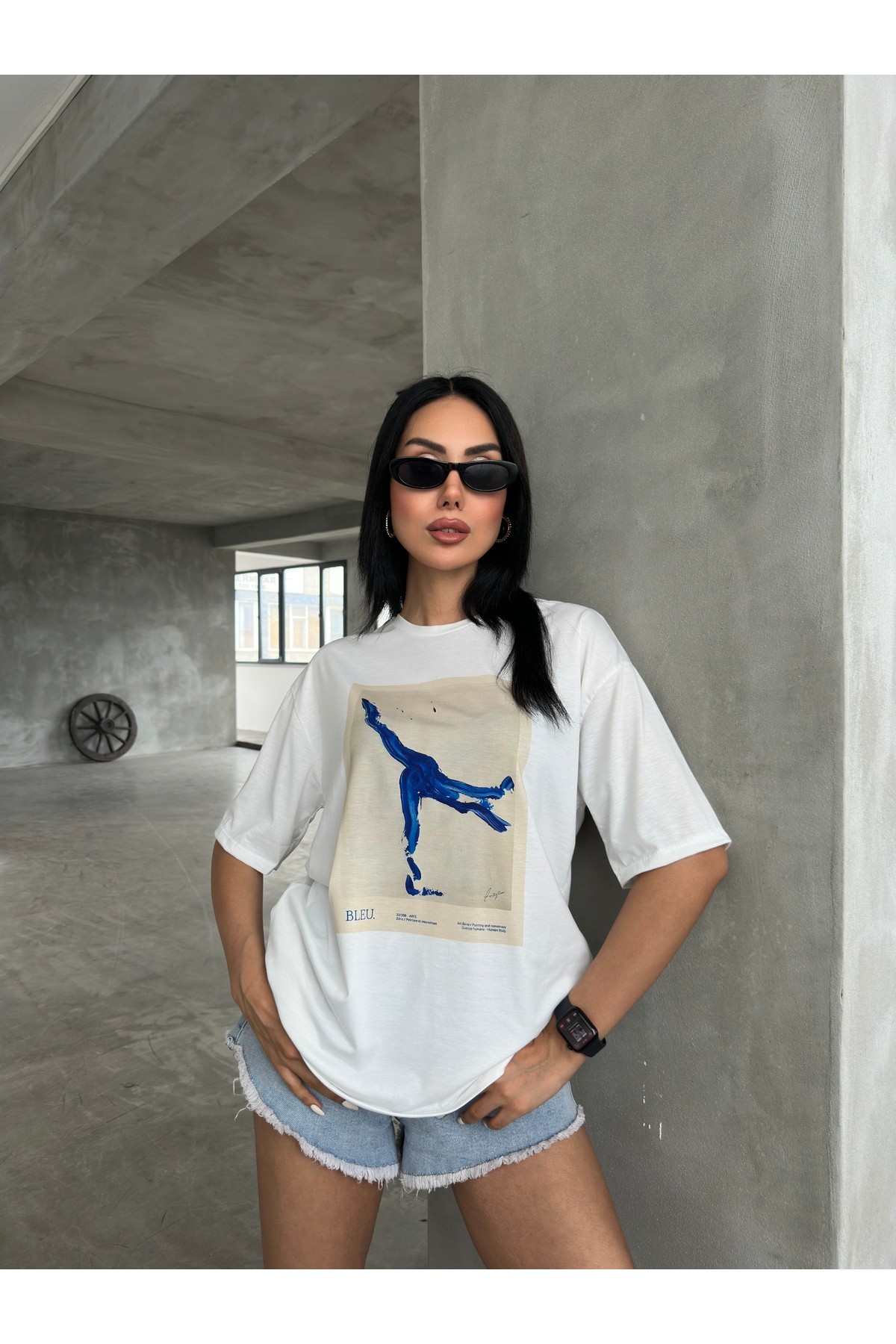 Baskılı Basic T-shirt