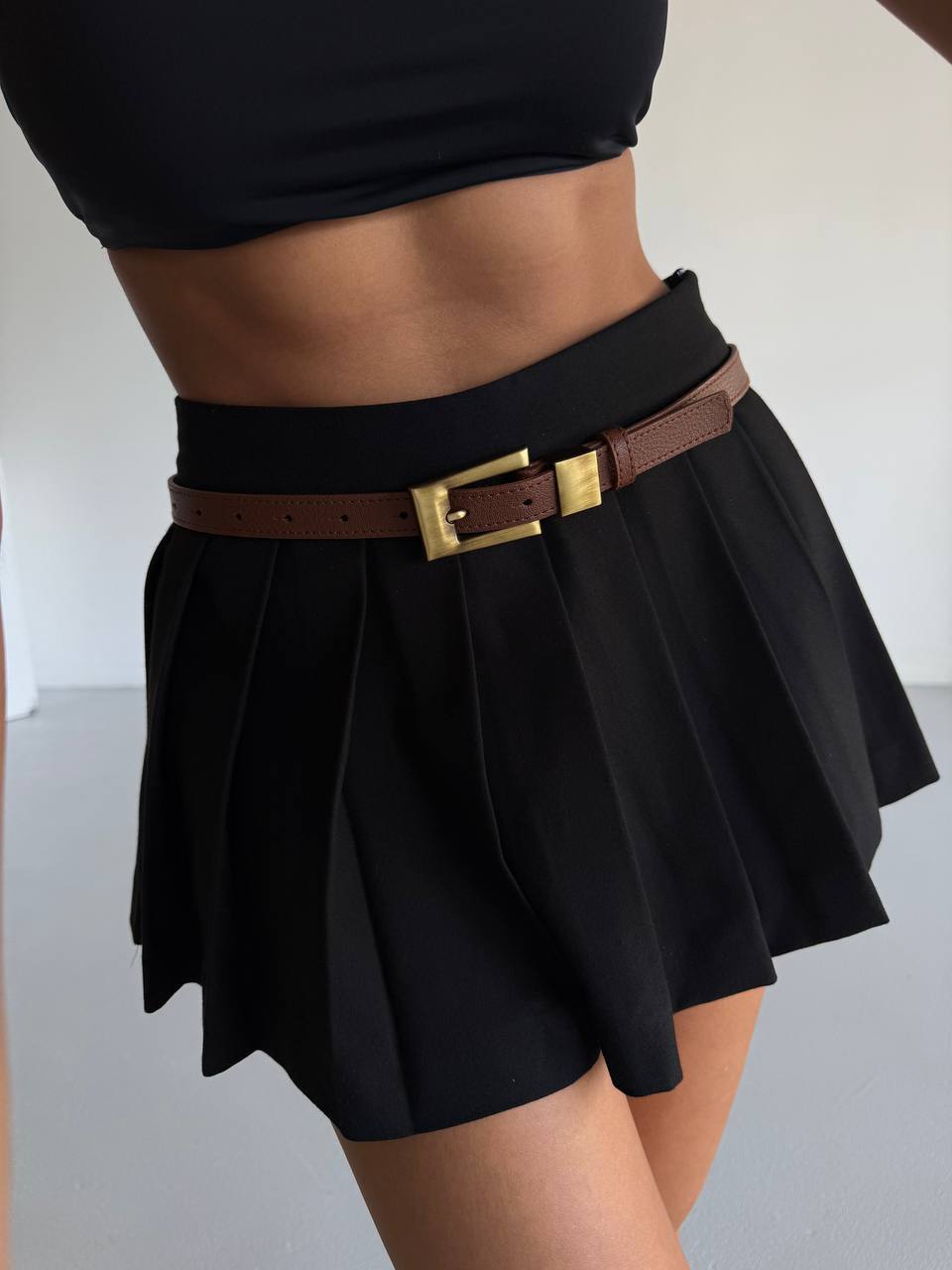 Antik Köprü Tokalı Kadın Kemeri  - Taba-Gold