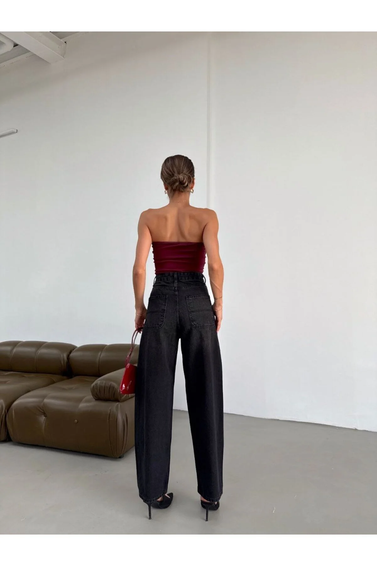 Baggy Jean Kadın Pantolon