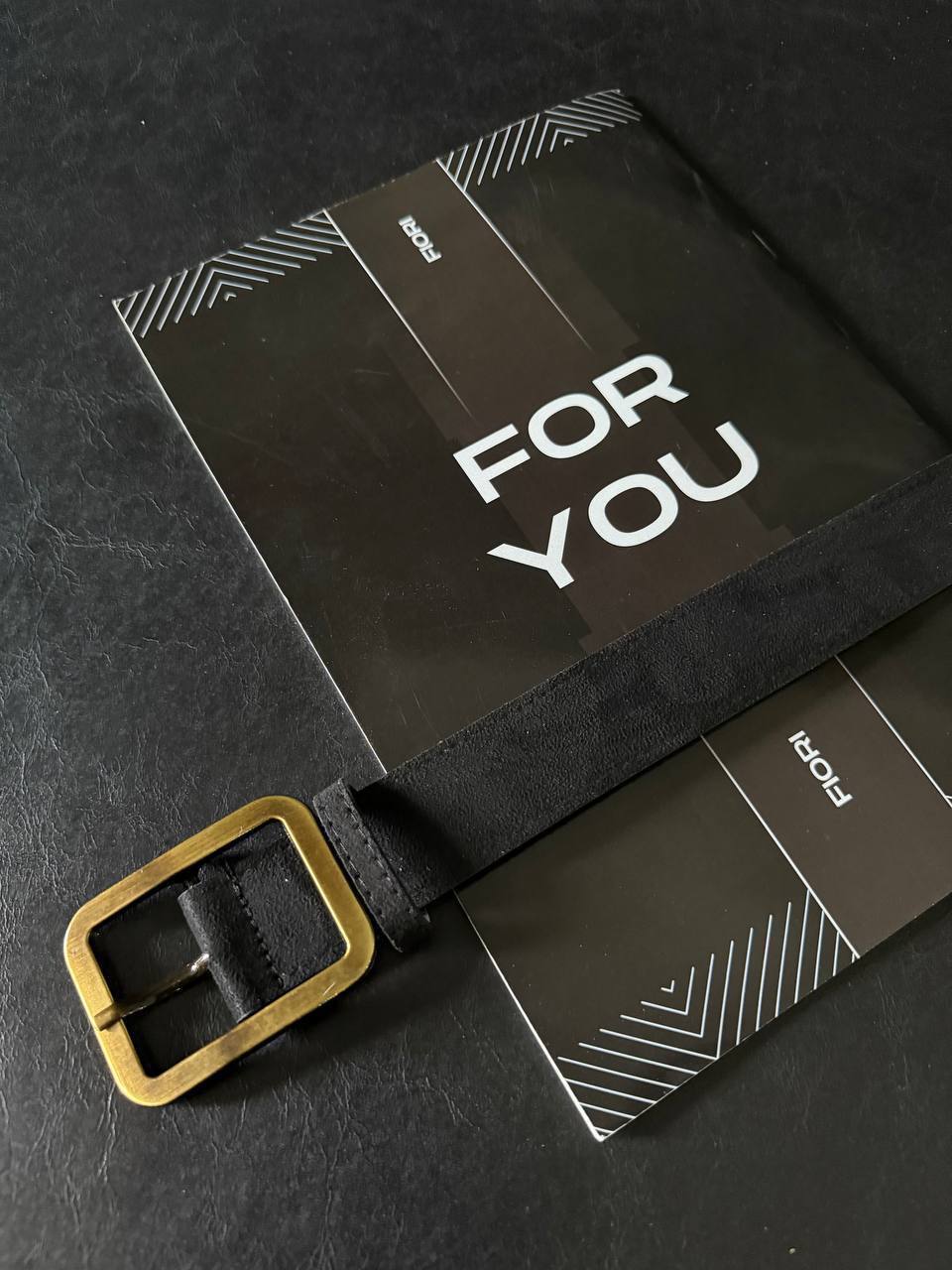 Antik Süet Kadın Kemeri