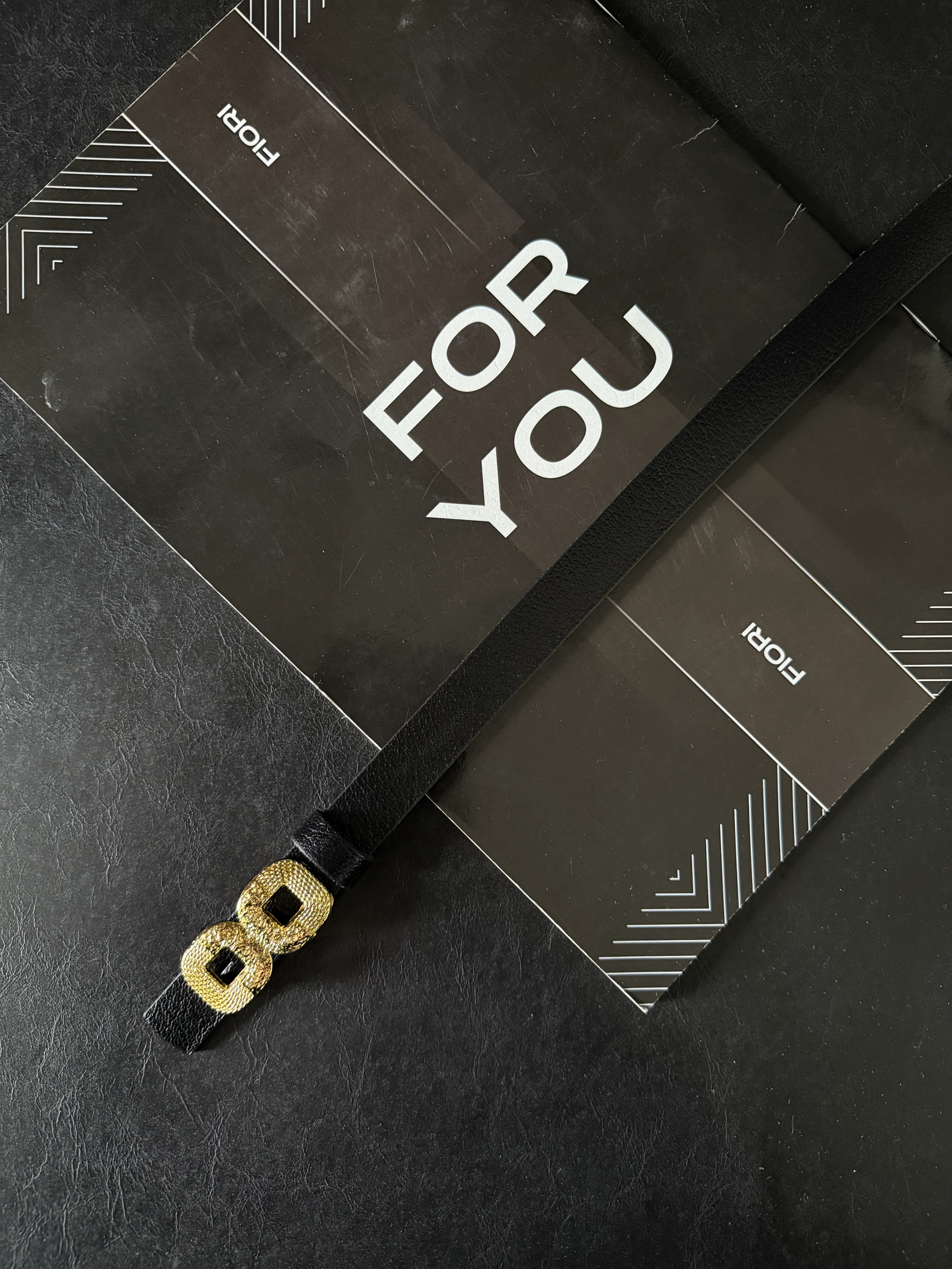 Hakiki Deri Dörtgen Uzun Gümüş Tokalı Ince Kadın Kemeri