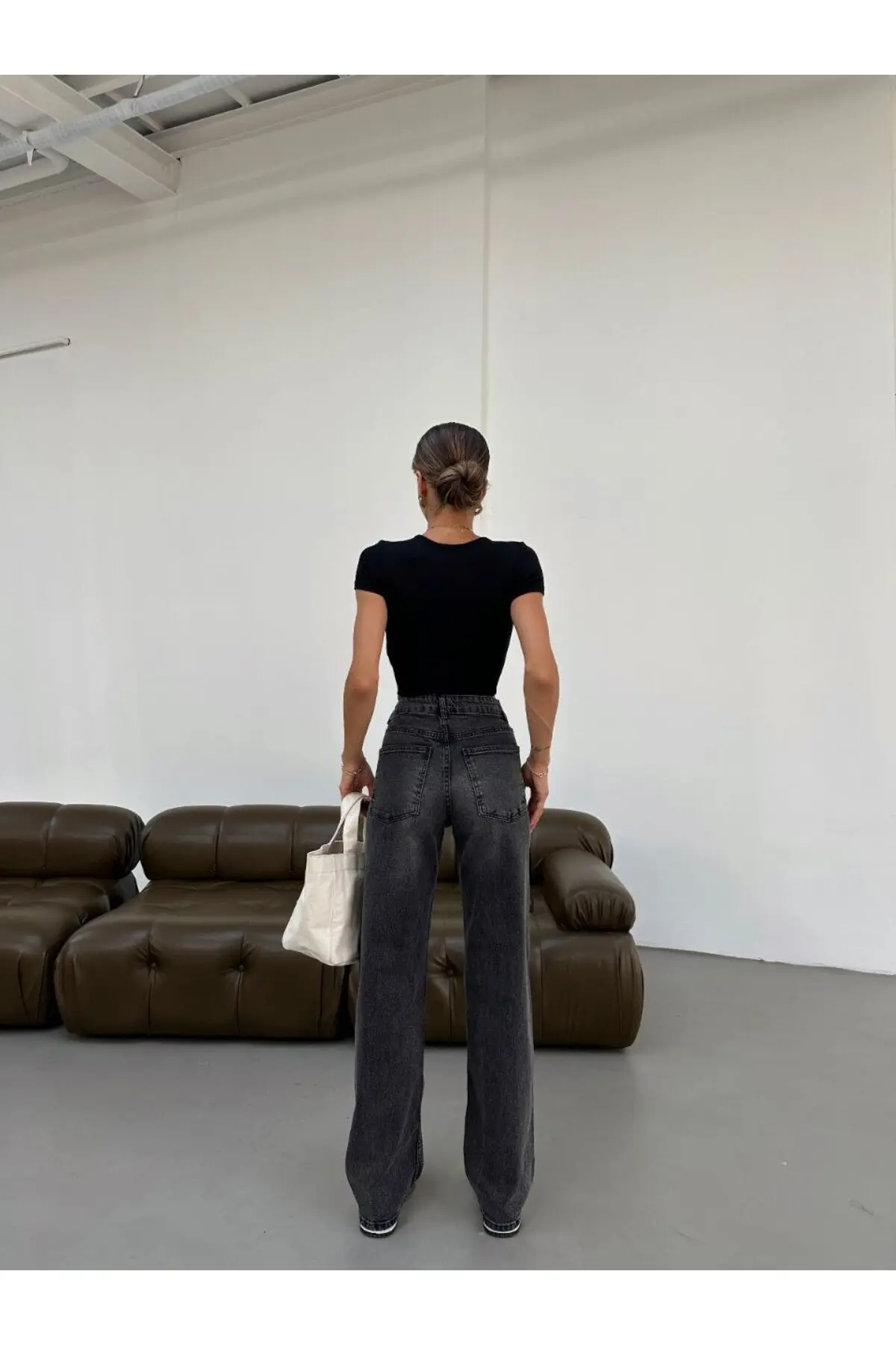 Kadın Plazzo Kot Pantolon