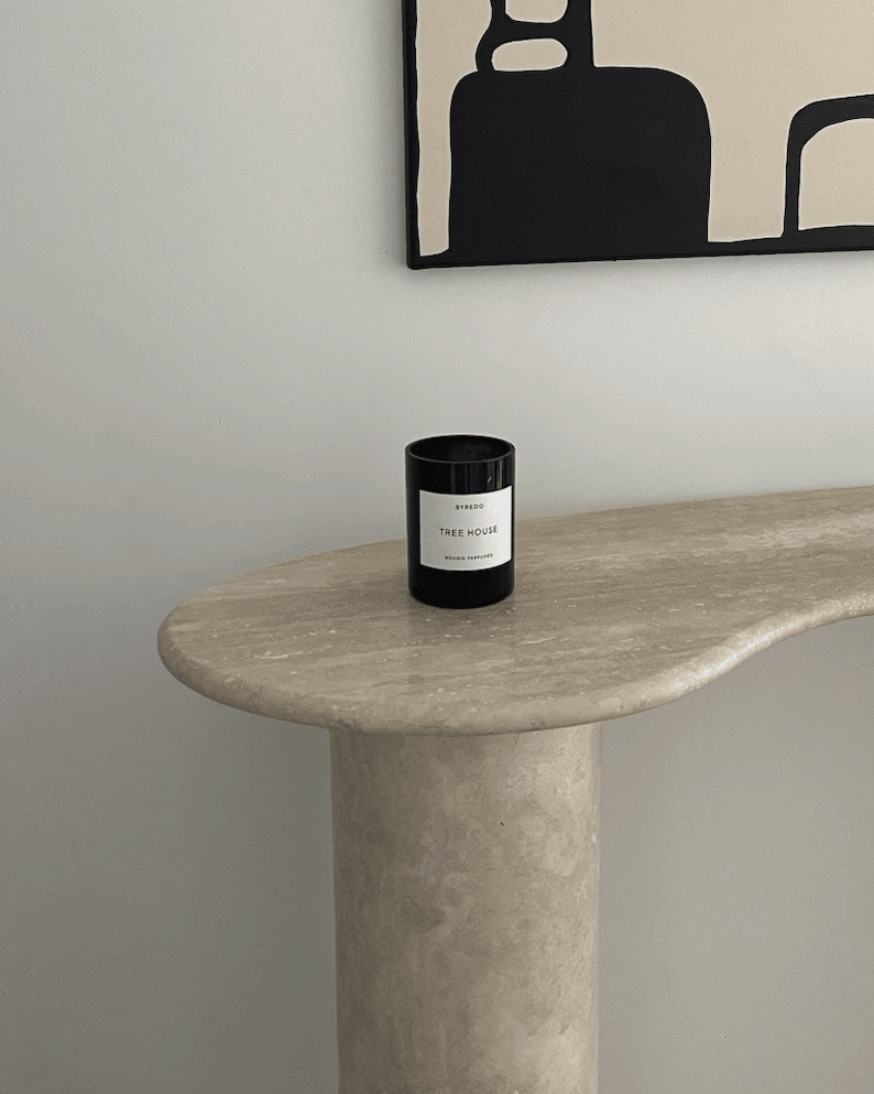 Cavo Travertine Console Table