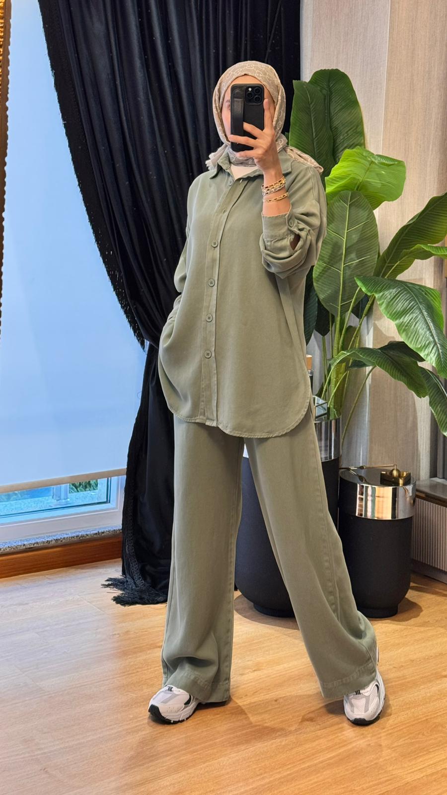 Casual Chick Takım - Mint Yeşili