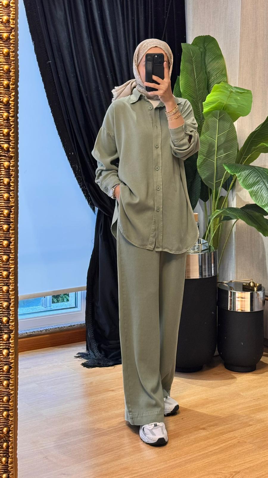 Casual Chick Takım - Mint Yeşili