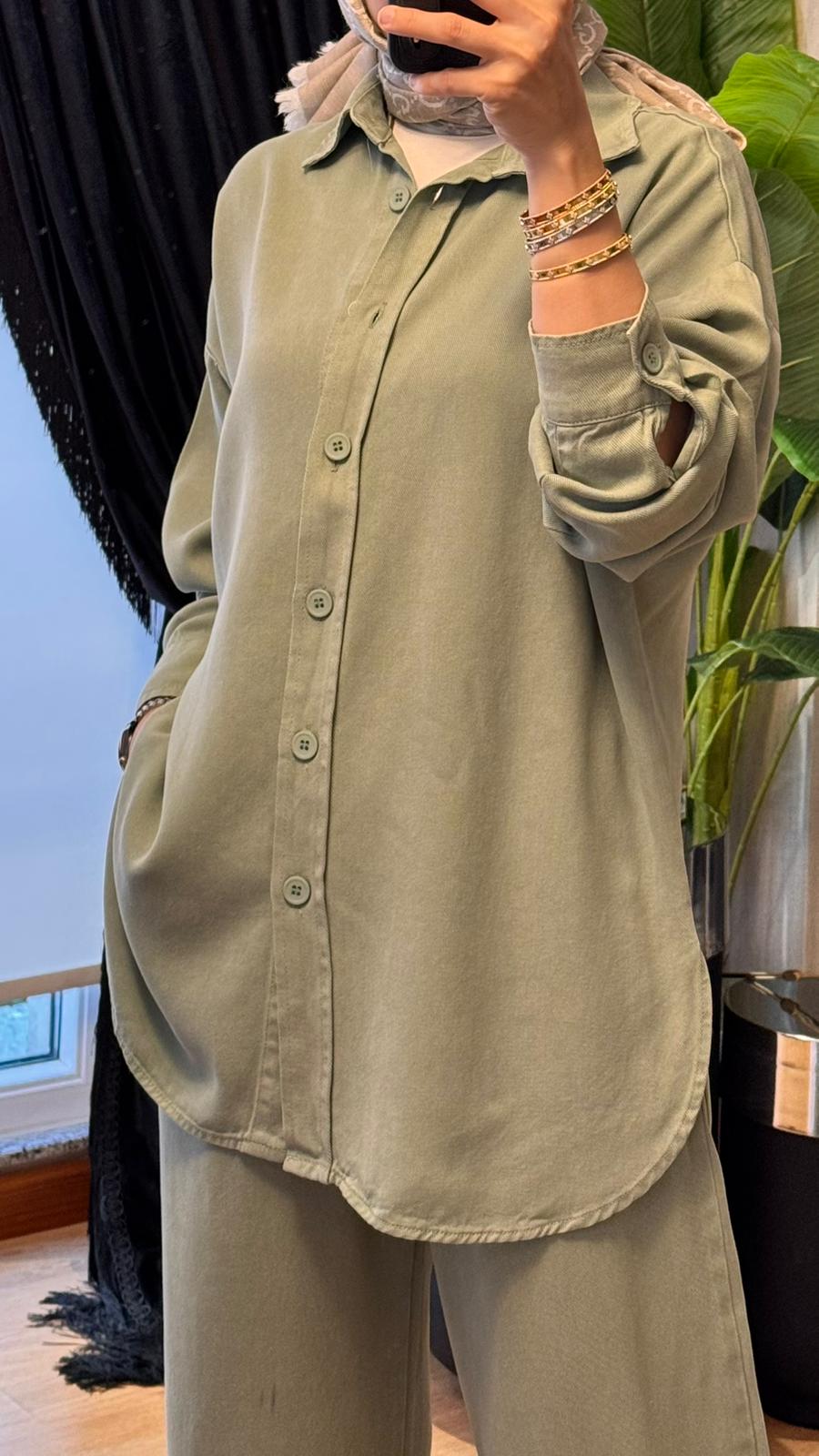 Casual Chick Takım - Mint Yeşili