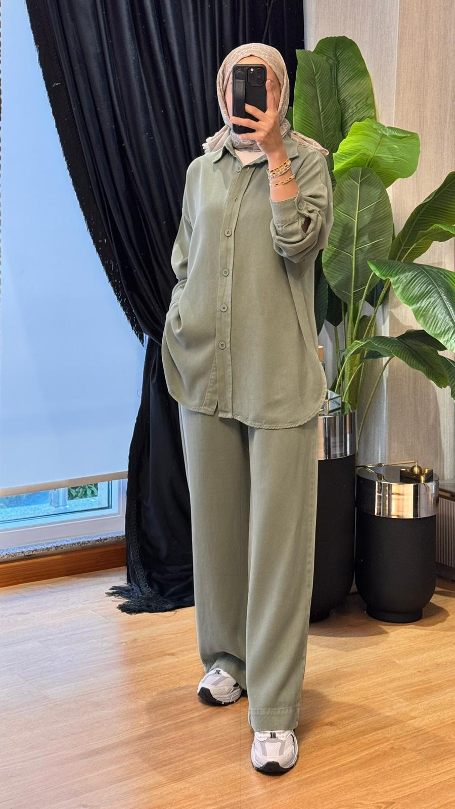 Casual Chick Takım - Mint Yeşili