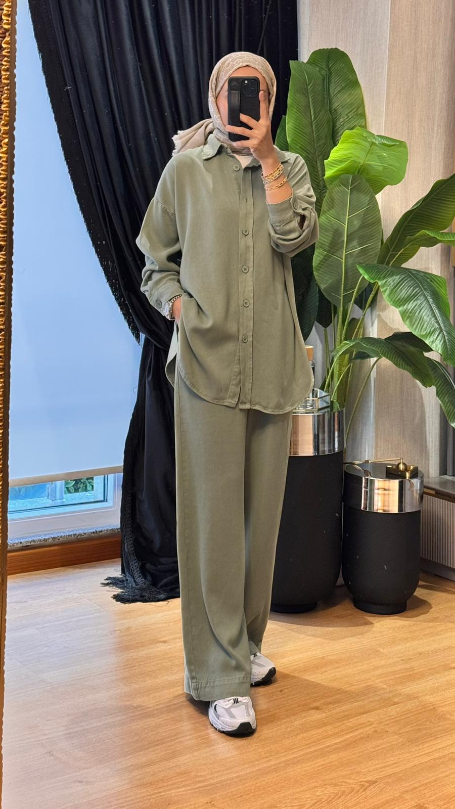 Casual Chick Takım - Mint Yeşili