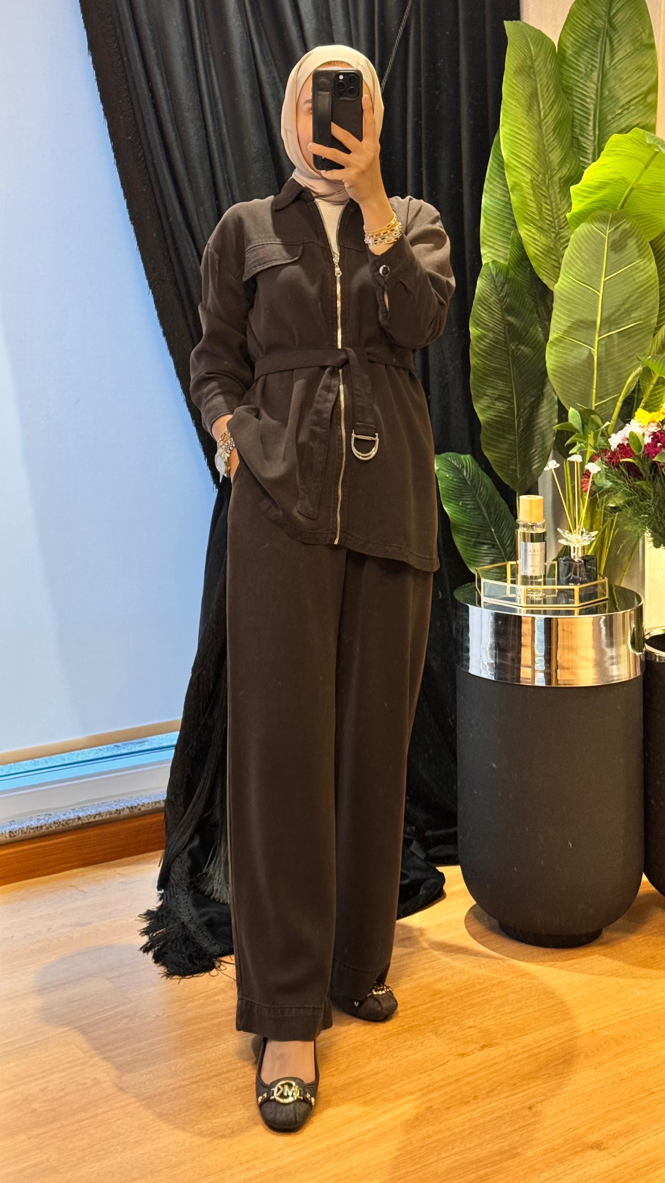 Flow Takım - Kahverengi