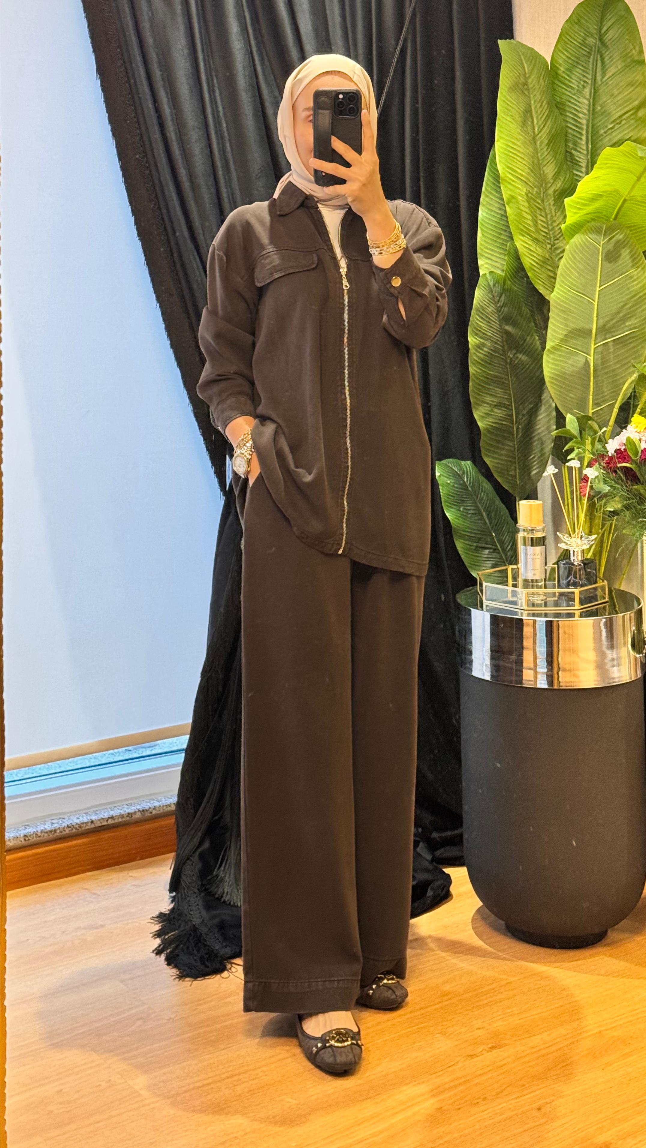 Flow Takım - Kahverengi