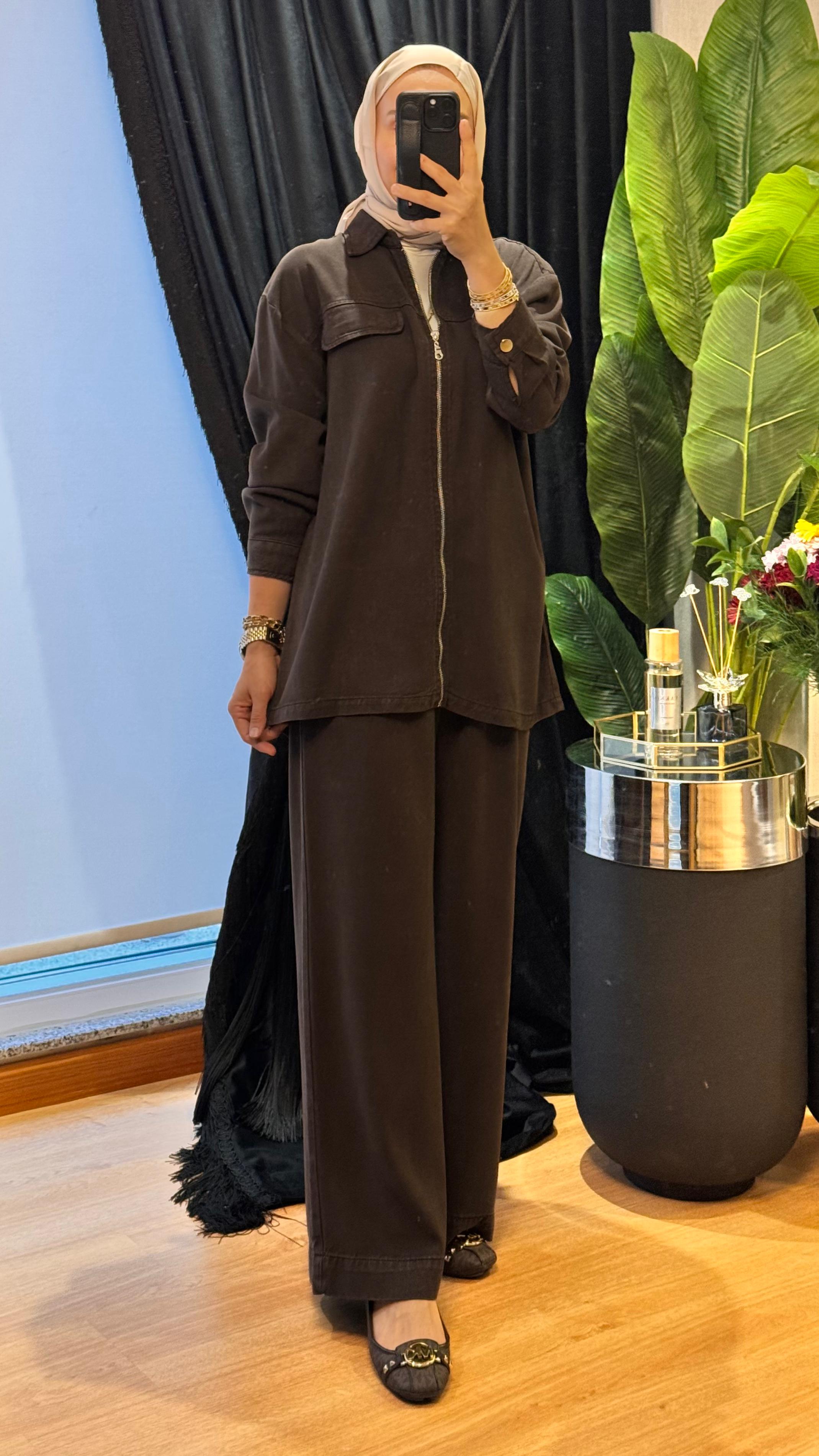 Flow Takım - Kahverengi